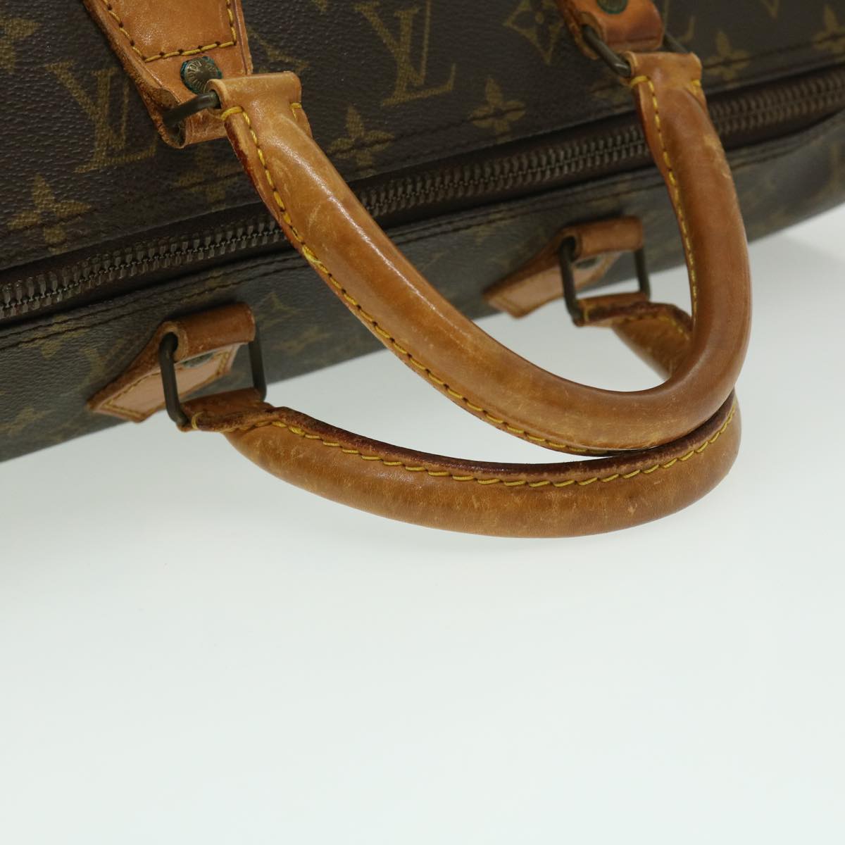 LOUIS VUITTON Monogram Speedy 40 Hand Bag M41522 LV Auth th2782