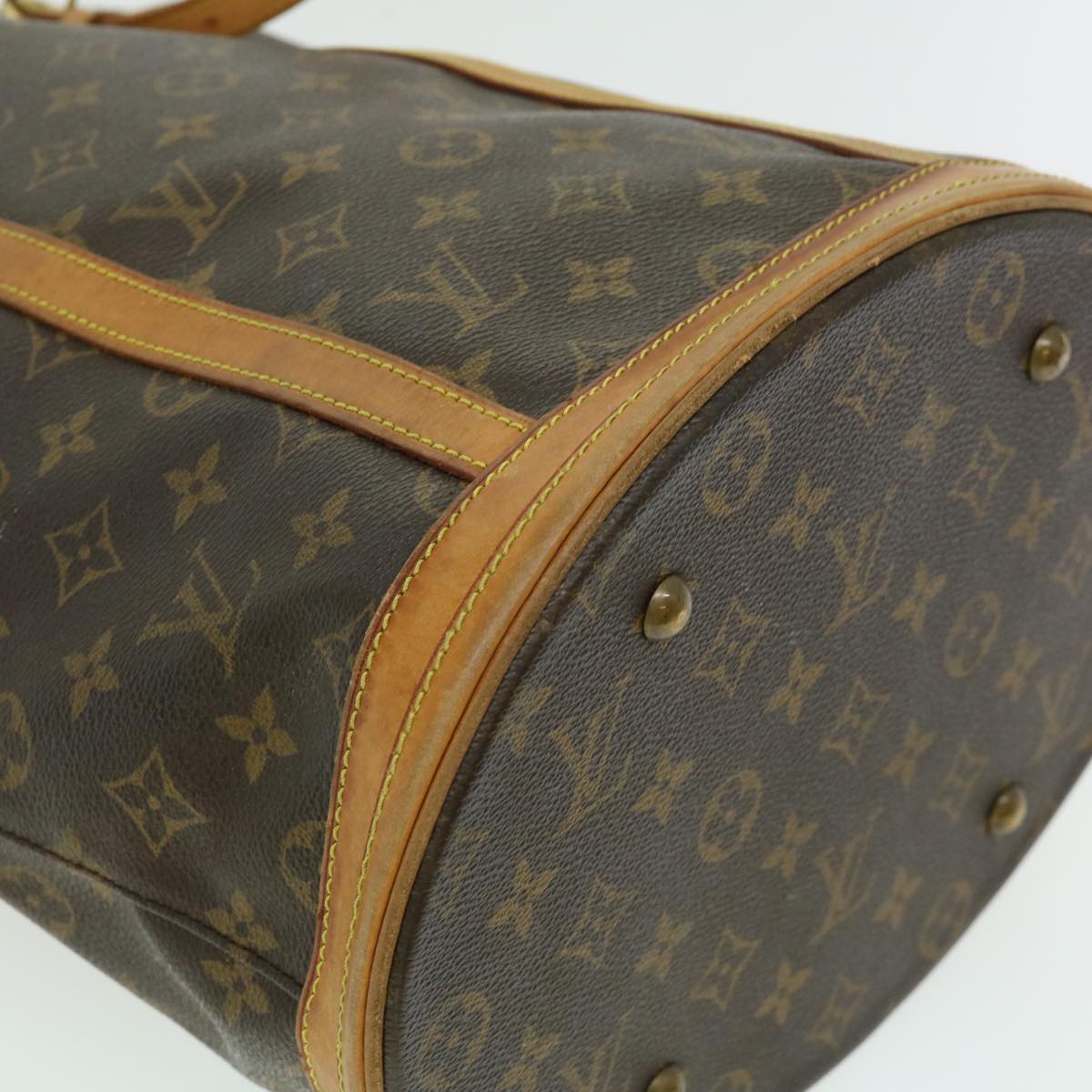 LOUIS VUITTON Monogram Bucket GM Shoulder Bag M42236 LV Auth th2799