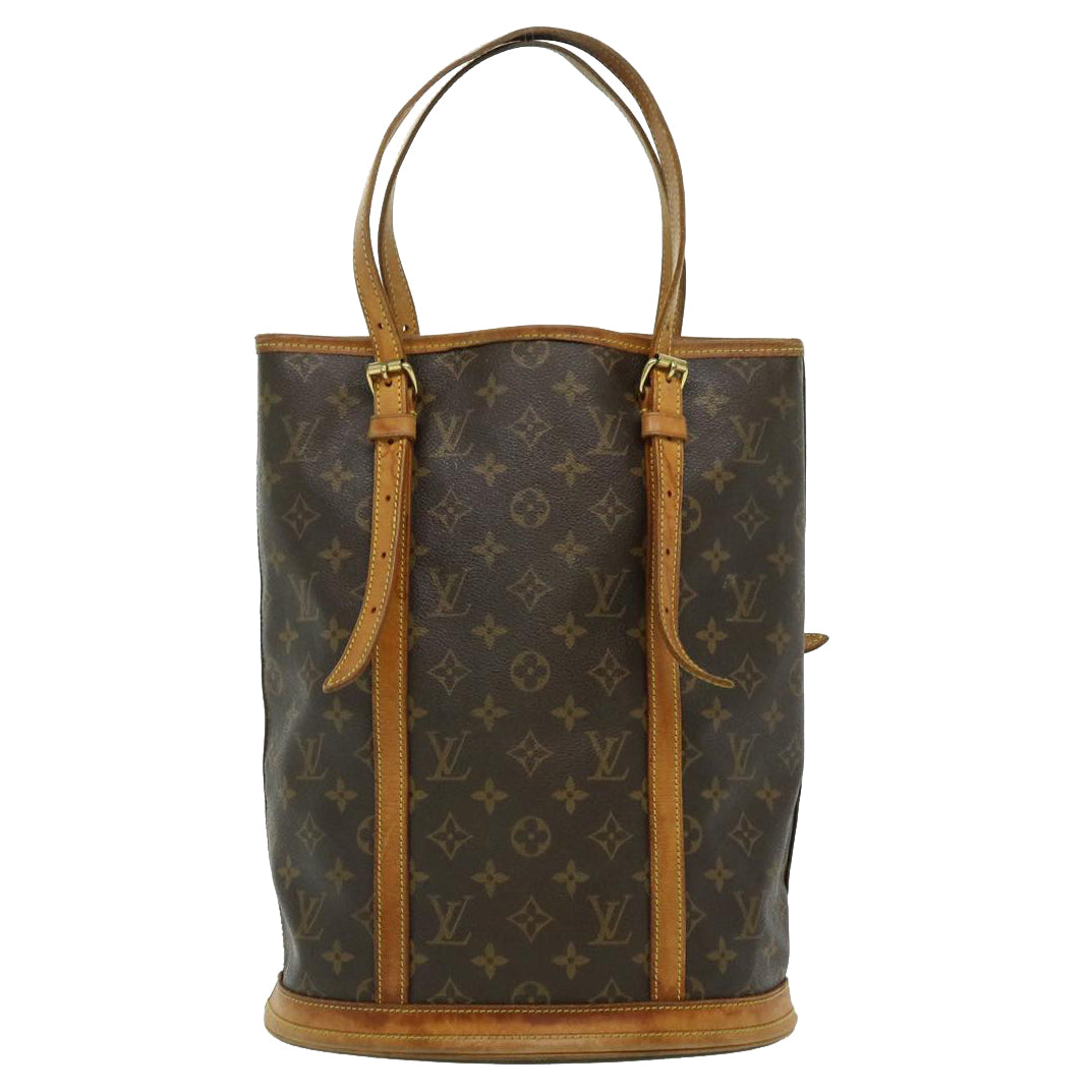 LOUIS VUITTON Monogram Bucket GM Shoulder Bag M42236 LV Auth th2799