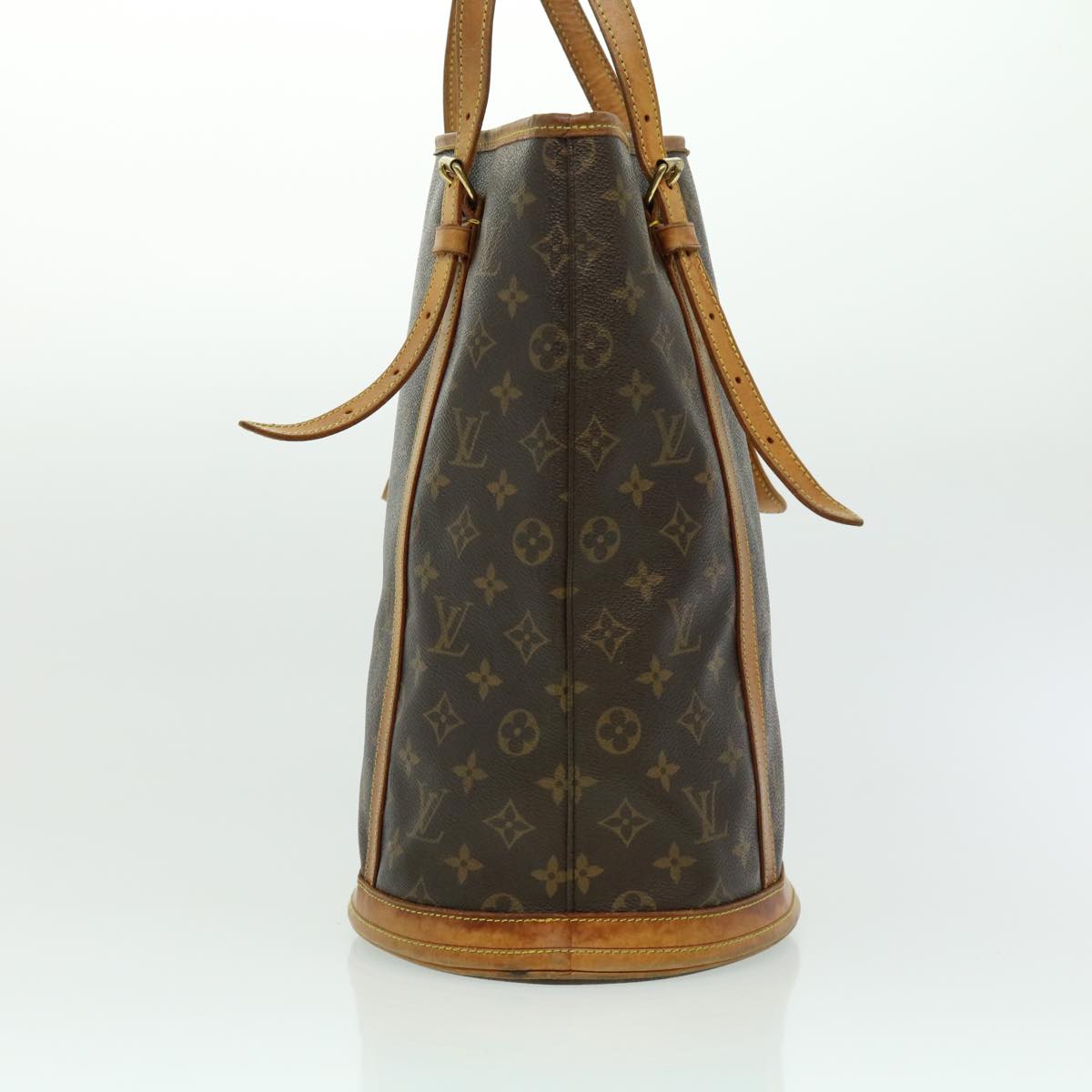 LOUIS VUITTON Monogram Bucket GM Shoulder Bag M42236 LV Auth th2799