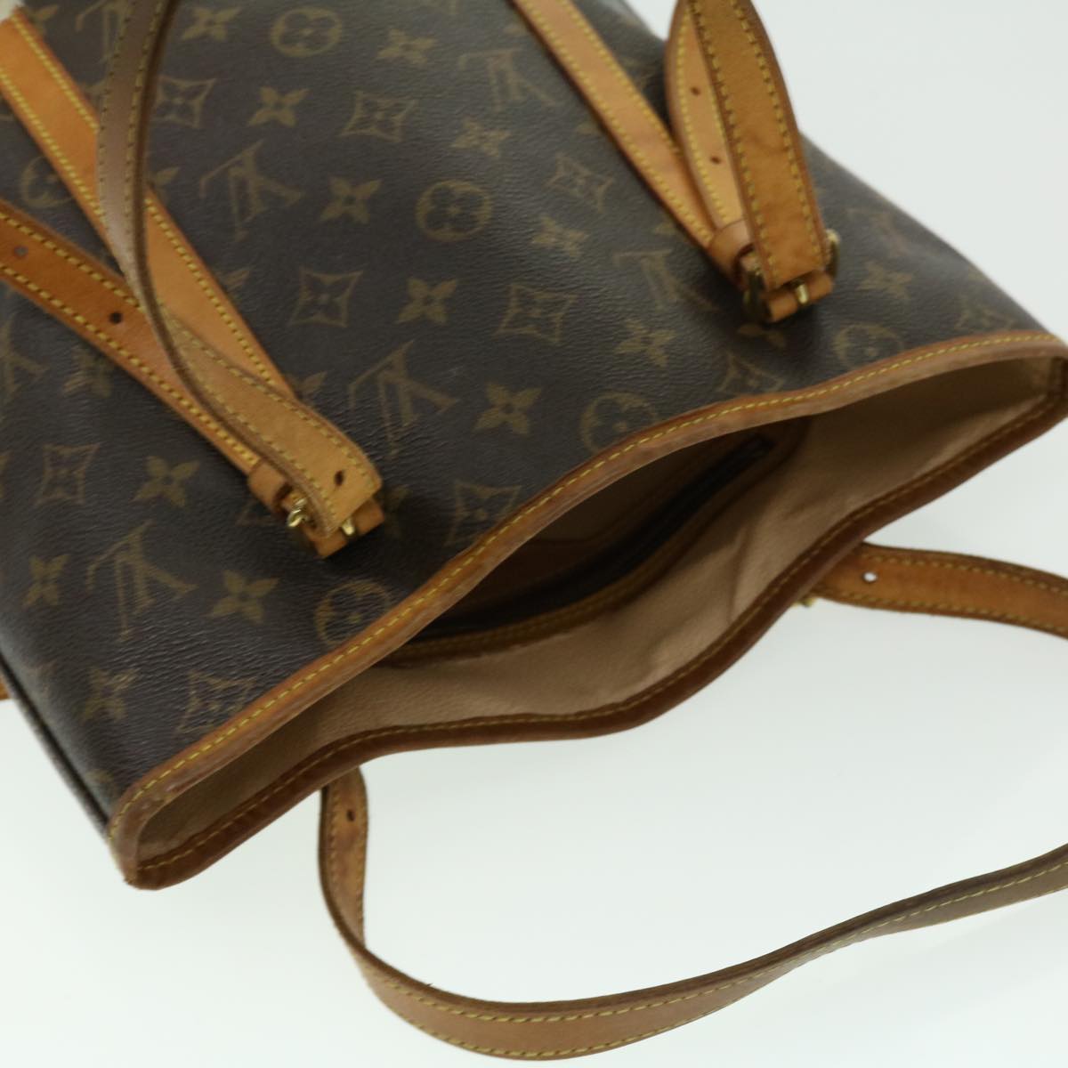 LOUIS VUITTON Monogram Bucket GM Shoulder Bag M42236 LV Auth th2799