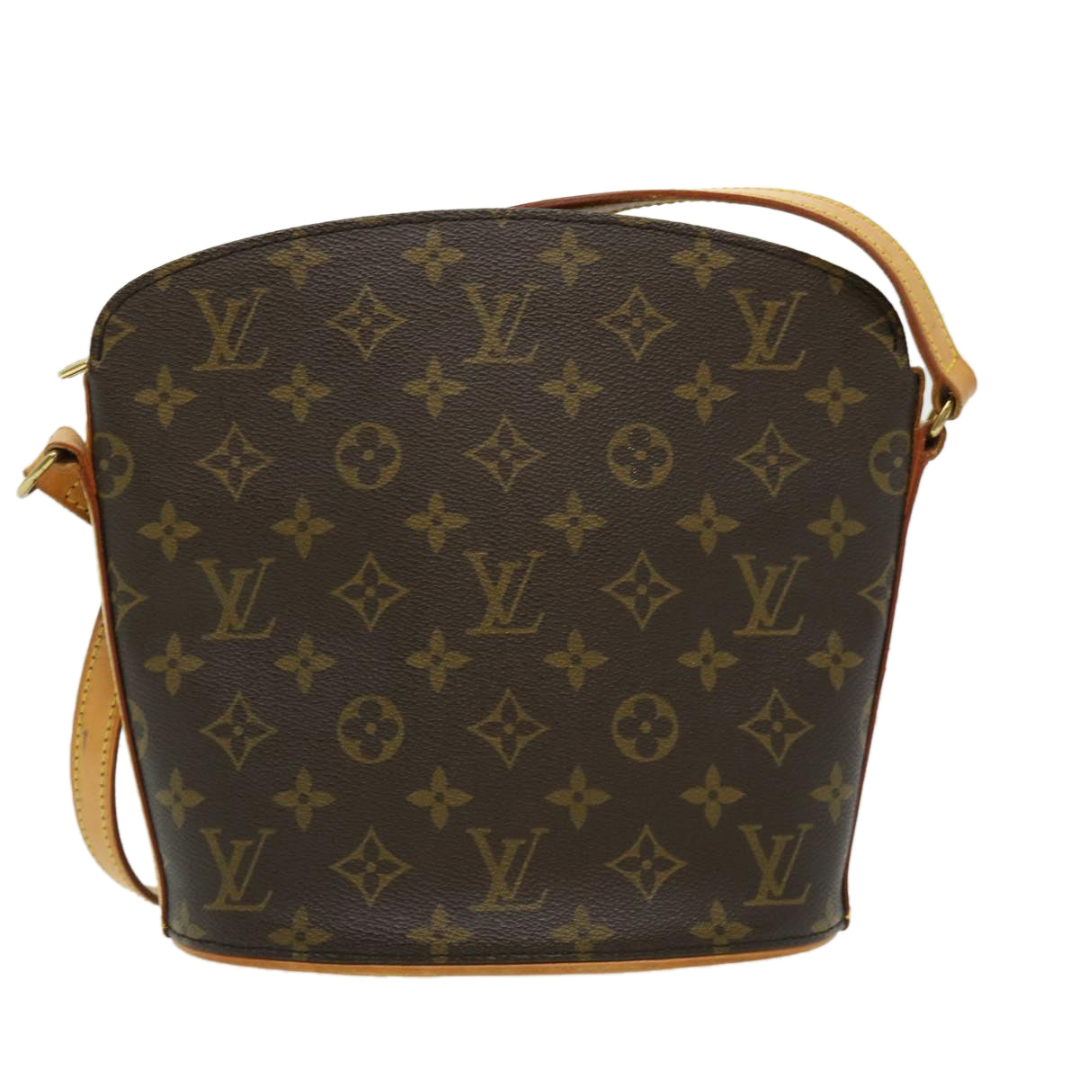 LOUIS VUITTON Monogram Drouot Shoulder Bag M51290 LV Auth th2809