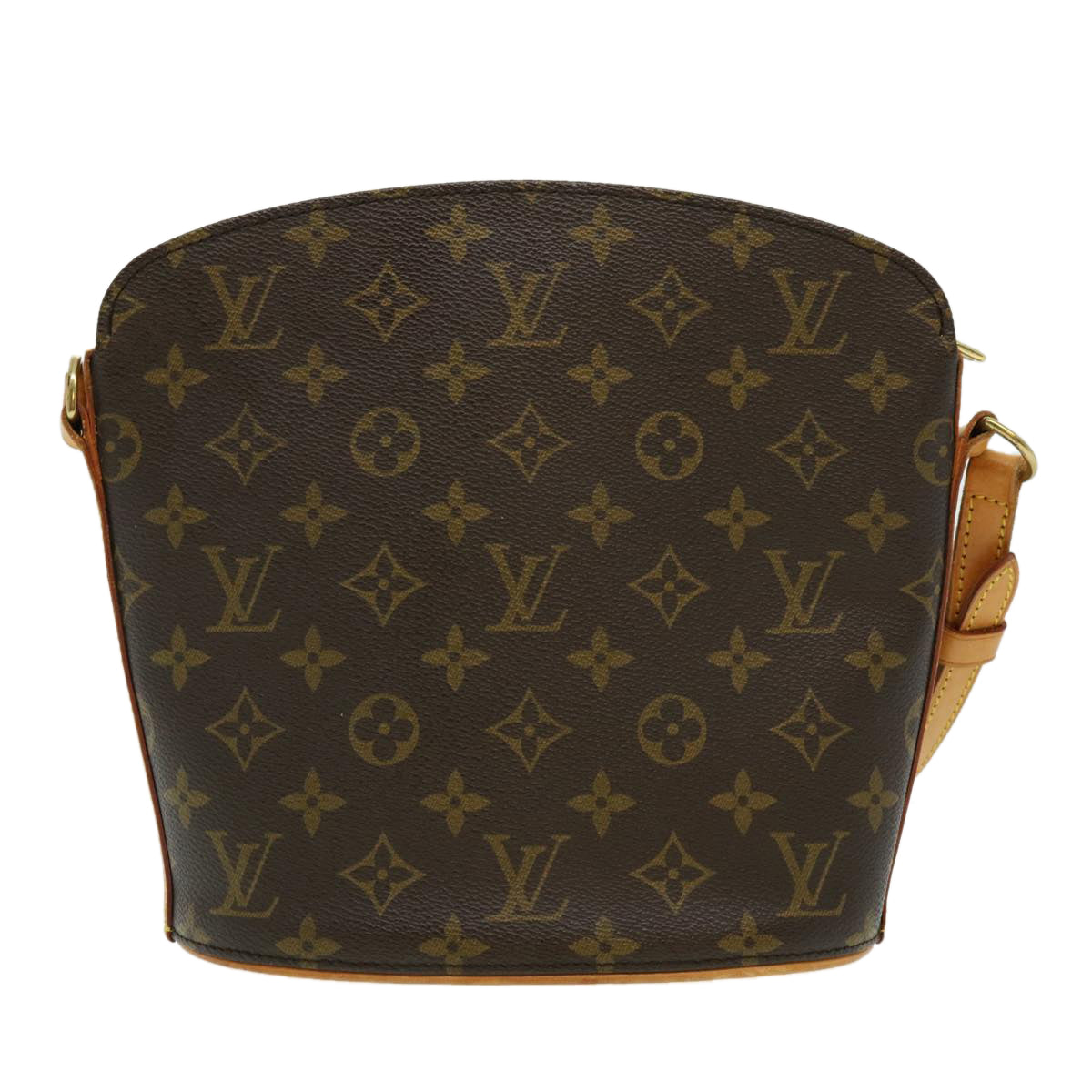 LOUIS VUITTON Monogram Drouot Shoulder Bag M51290 LV Auth th2809