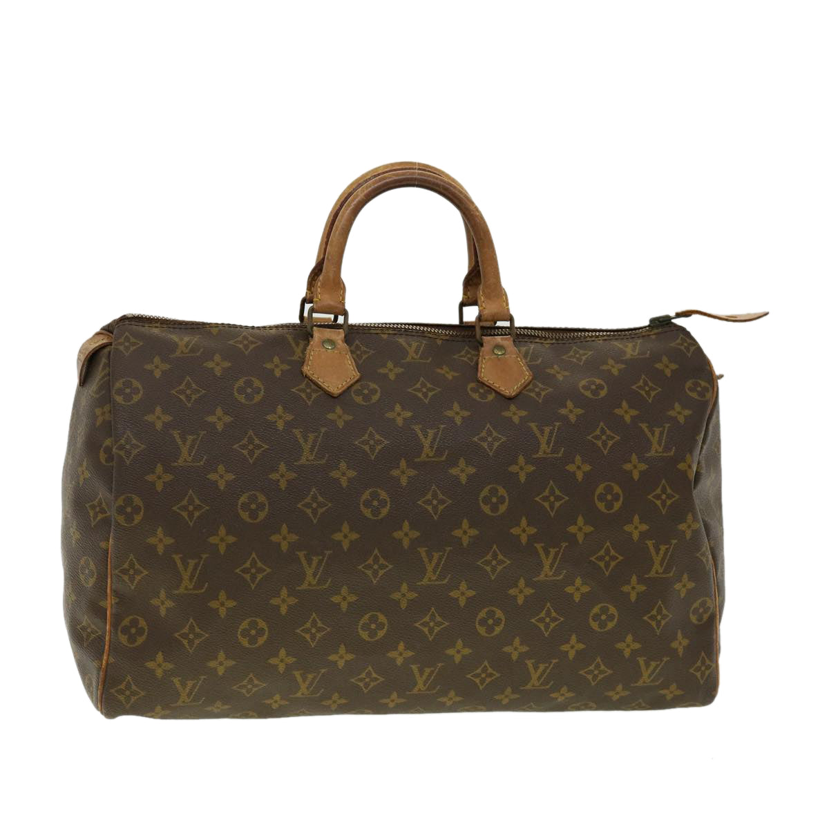 LOUIS VUITTON Monogram Speedy 40 Hand Bag M41522 LV Auth th2823