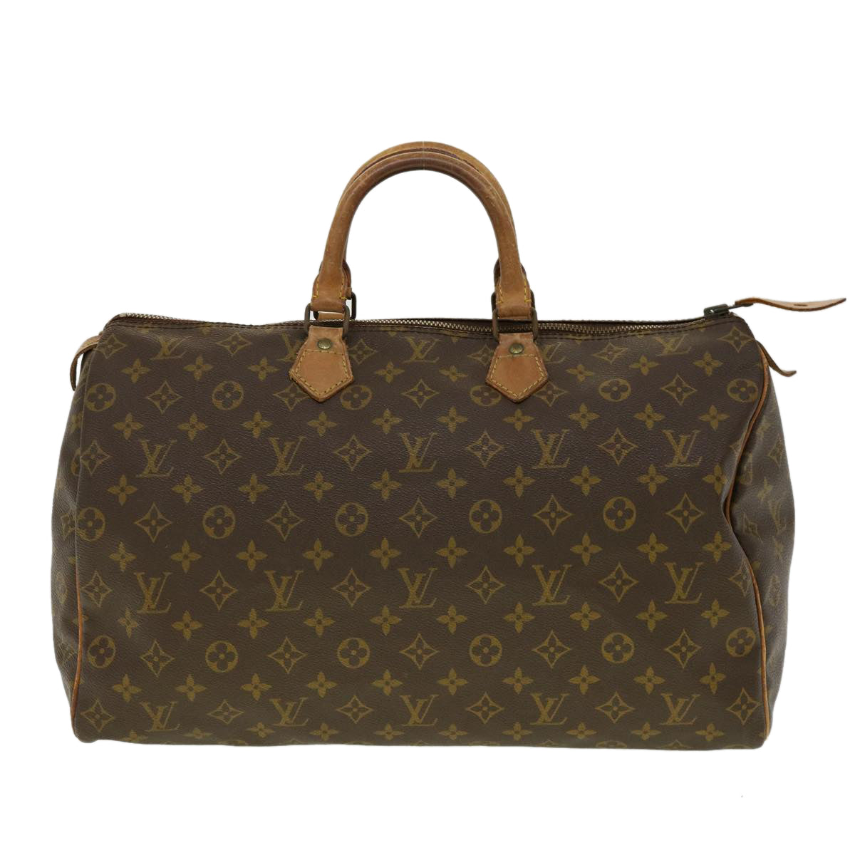 LOUIS VUITTON Monogram Speedy 40 Hand Bag M41522 LV Auth th2823