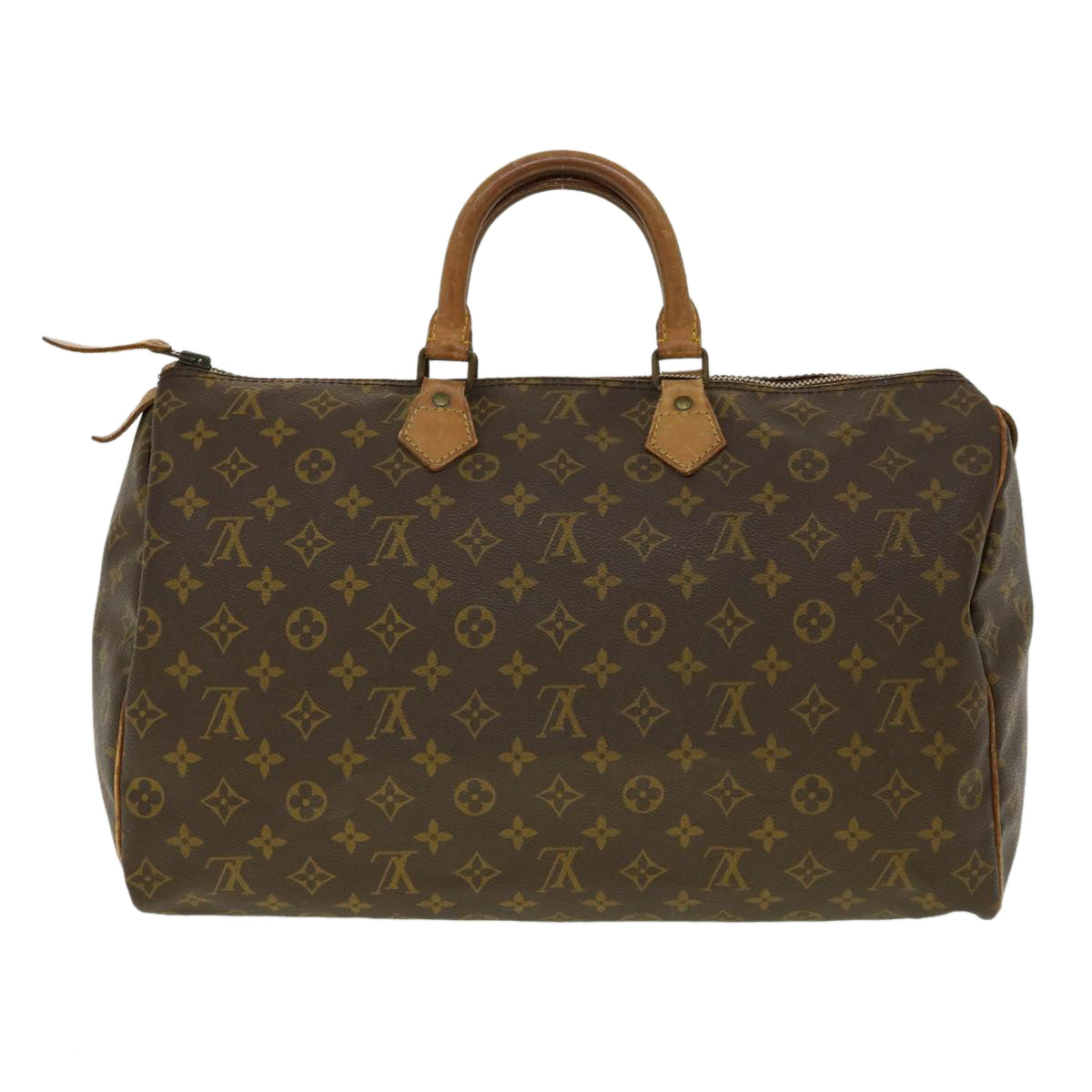 LOUIS VUITTON Monogram Speedy 40 Hand Bag M41522 LV Auth th2823