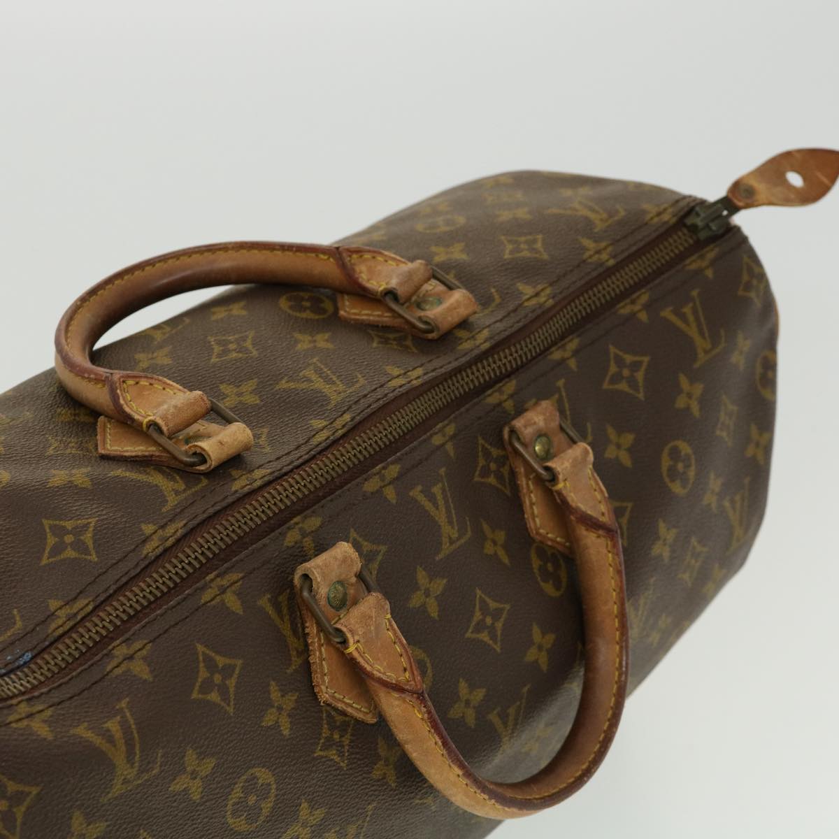 LOUIS VUITTON Monogram Speedy 40 Hand Bag M41522 LV Auth th2823