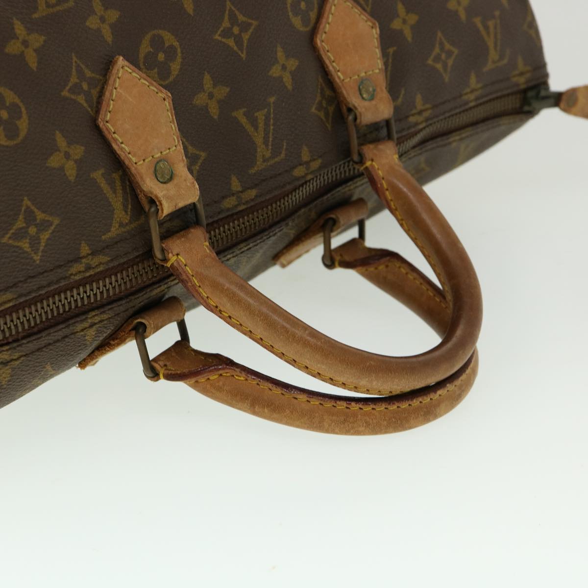 LOUIS VUITTON Monogram Speedy 40 Hand Bag M41522 LV Auth th2823