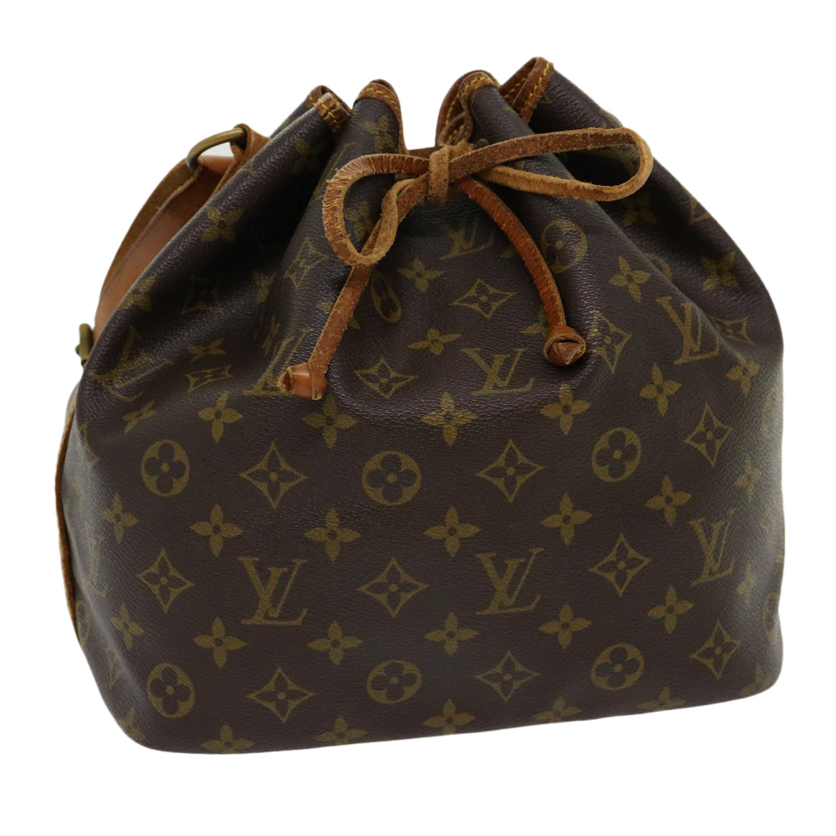 LOUIS VUITTON Monogram Petit Noe Shoulder Bag M42226 LV Auth th2825