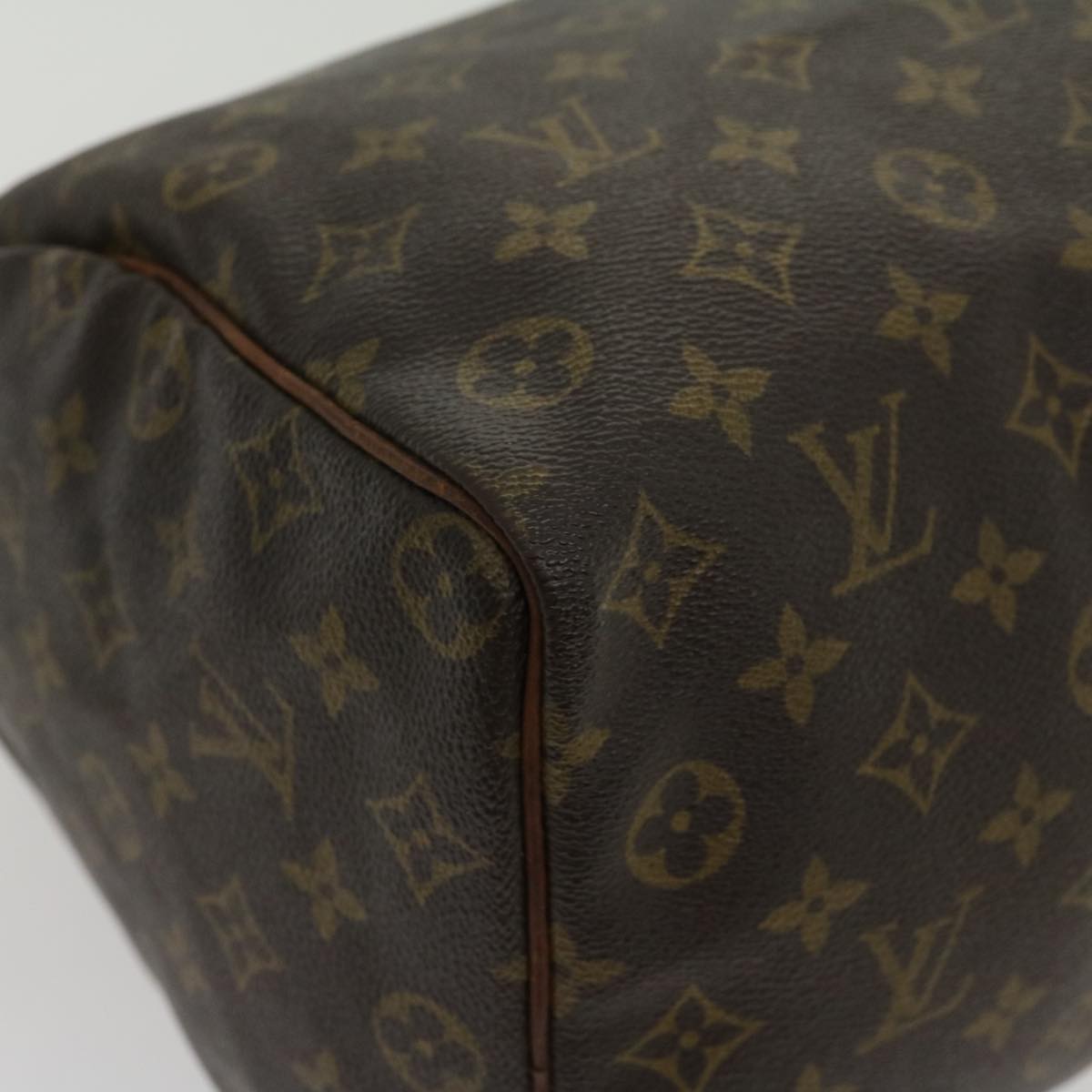 LOUIS VUITTON Monogram Speedy 35 Hand Bag M41524 LV Auth th2827