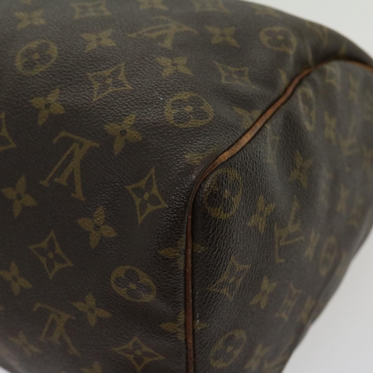 LOUIS VUITTON Monogram Speedy 35 Hand Bag M41524 LV Auth th2827