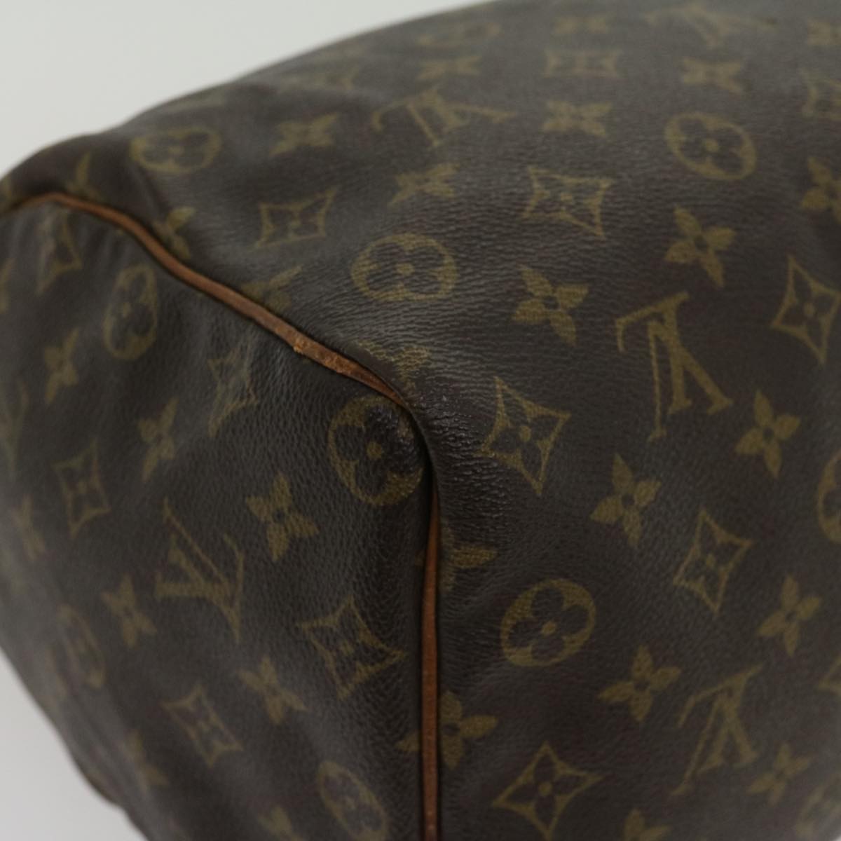 LOUIS VUITTON Monogram Speedy 35 Hand Bag M41524 LV Auth th2827