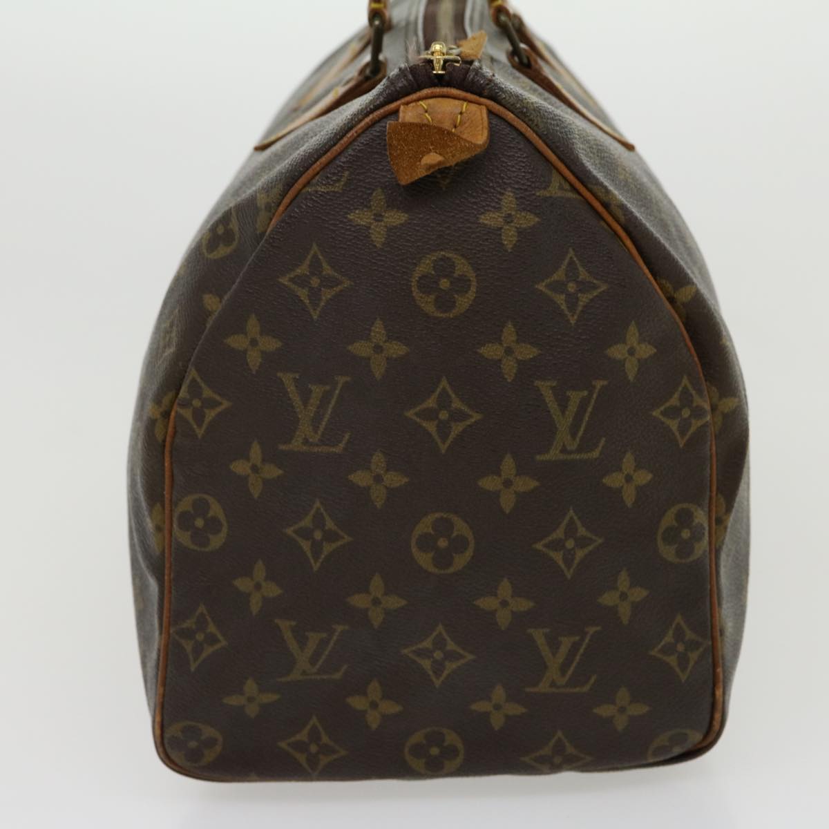 LOUIS VUITTON Monogram Speedy 35 Hand Bag M41524 LV Auth th2827