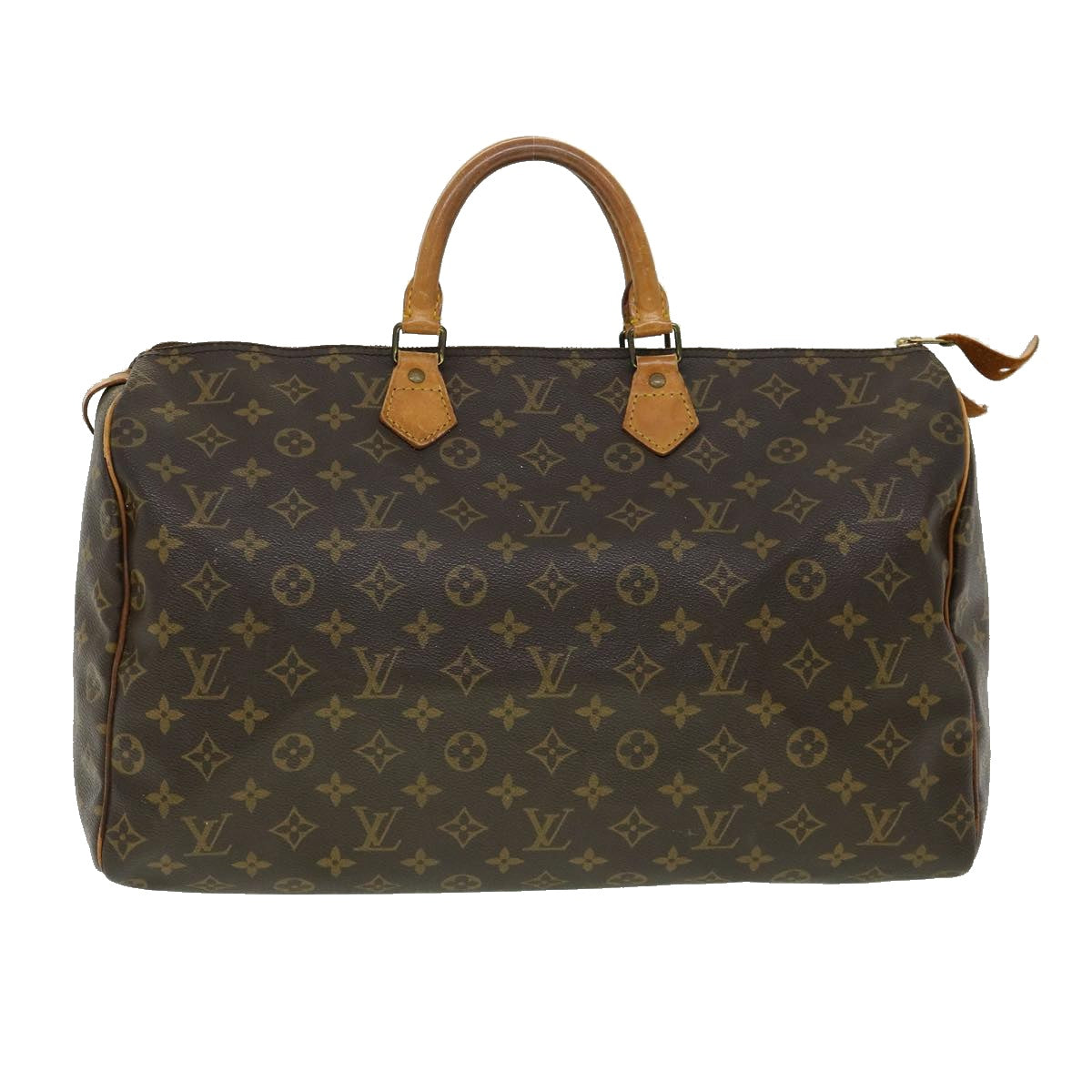 LOUIS VUITTON Monogram Speedy 40 Hand Bag M41522 LV Auth th2828