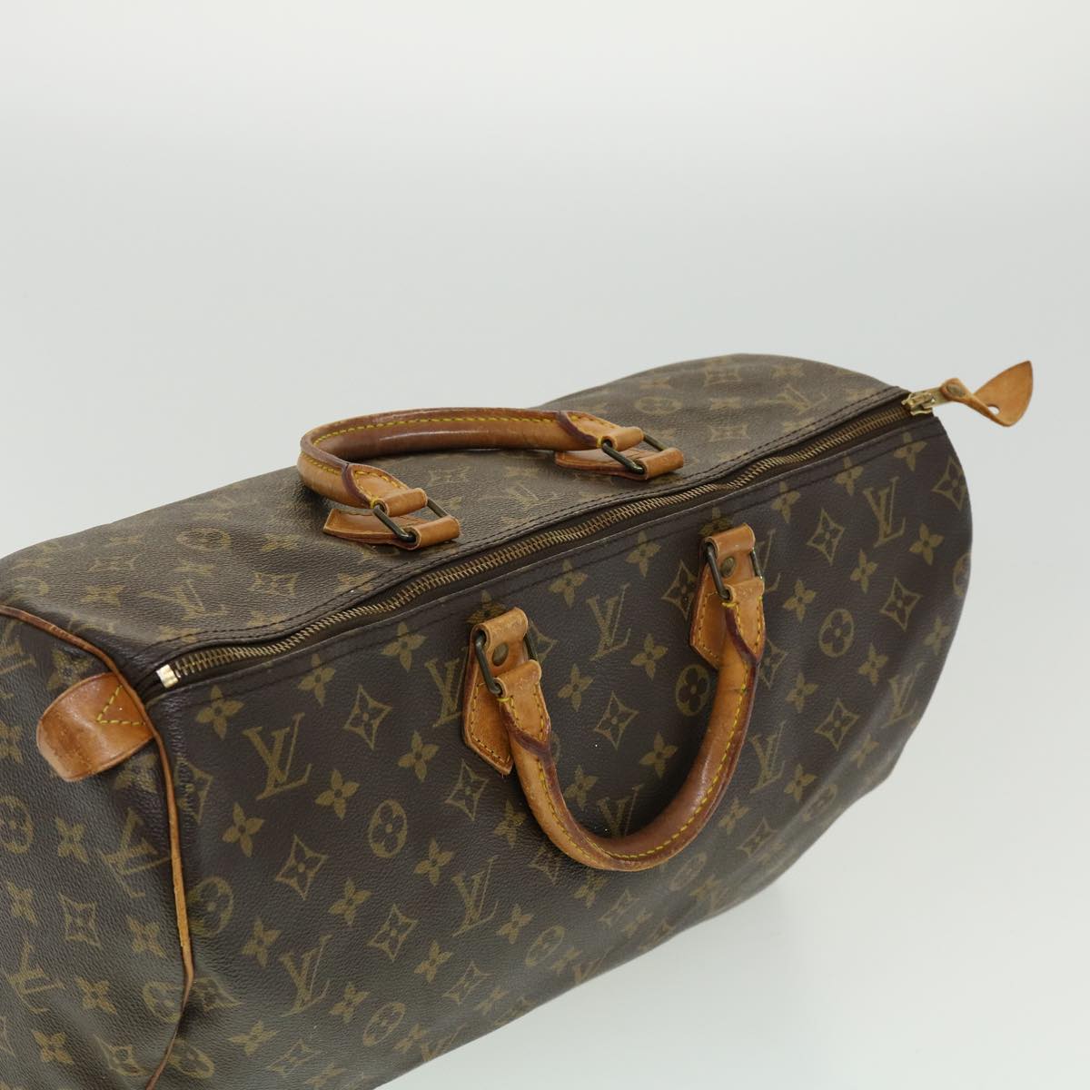 LOUIS VUITTON Monogram Speedy 40 Hand Bag M41522 LV Auth th2828