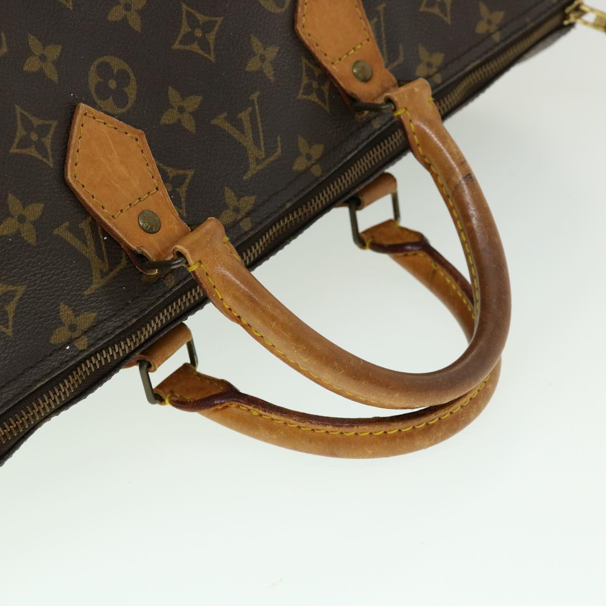 LOUIS VUITTON Monogram Speedy 40 Hand Bag M41522 LV Auth th2828