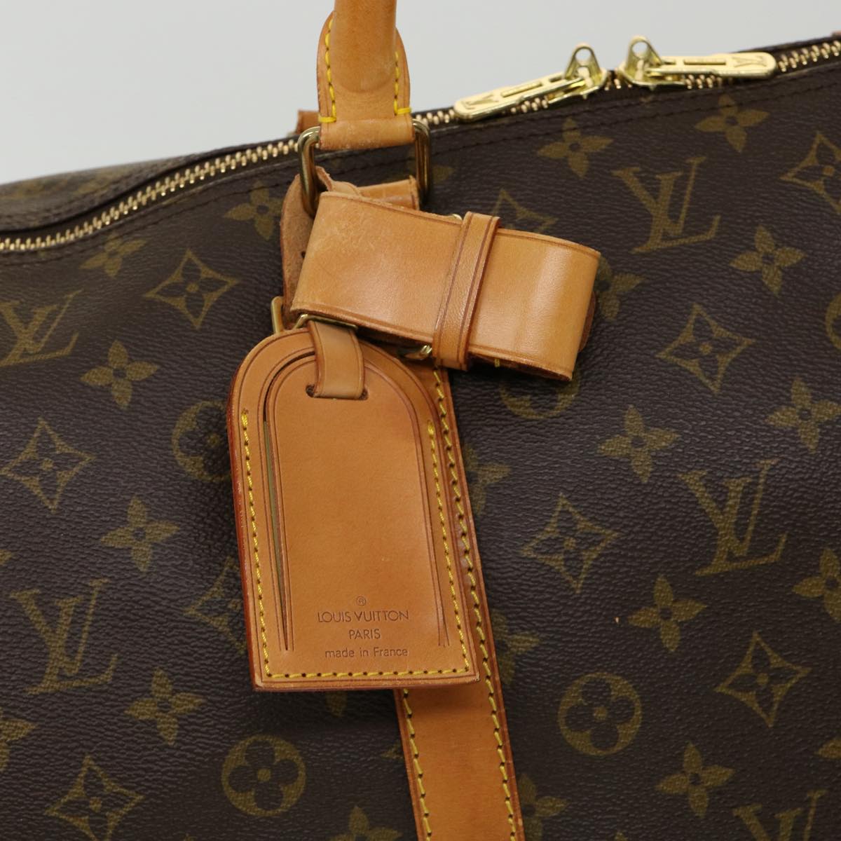 LOUIS VUITTON Monogram Keepall Bandouliere 60 Boston Bag M41412 LV Auth th2831