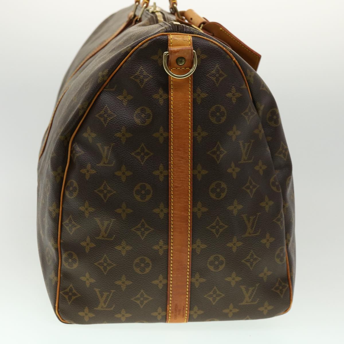 LOUIS VUITTON Monogram Keepall Bandouliere 60 Boston Bag M41412 LV Auth th2831