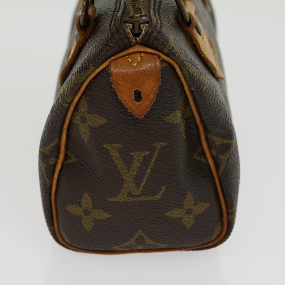 LOUIS VUITTON Monogram Mini Speedy Hand Bag M41534 LV Auth th2854