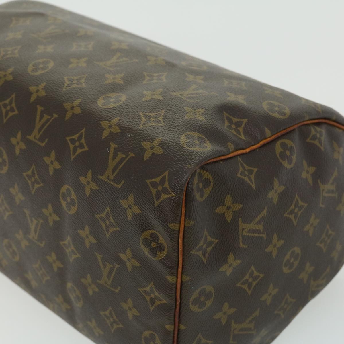 LOUIS VUITTON Monogram Speedy 35 Hand Bag M41524 LV Auth th2890