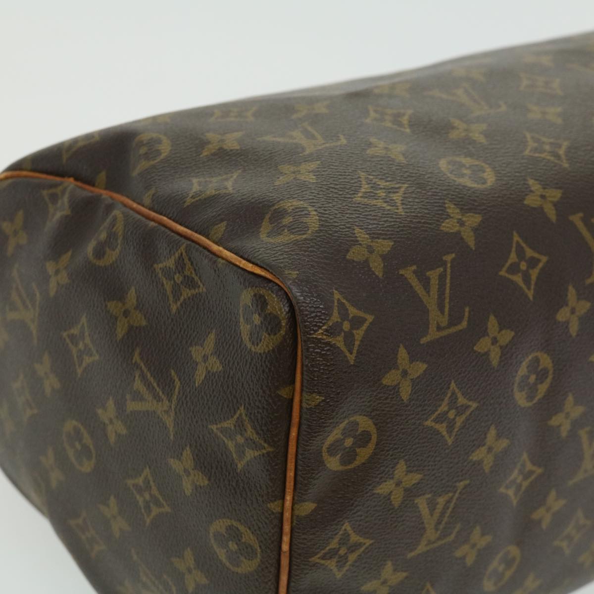 LOUIS VUITTON Monogram Speedy 35 Hand Bag M41524 LV Auth th2890