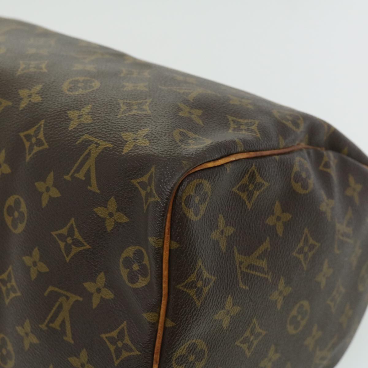 LOUIS VUITTON Monogram Speedy 35 Hand Bag M41524 LV Auth th2890