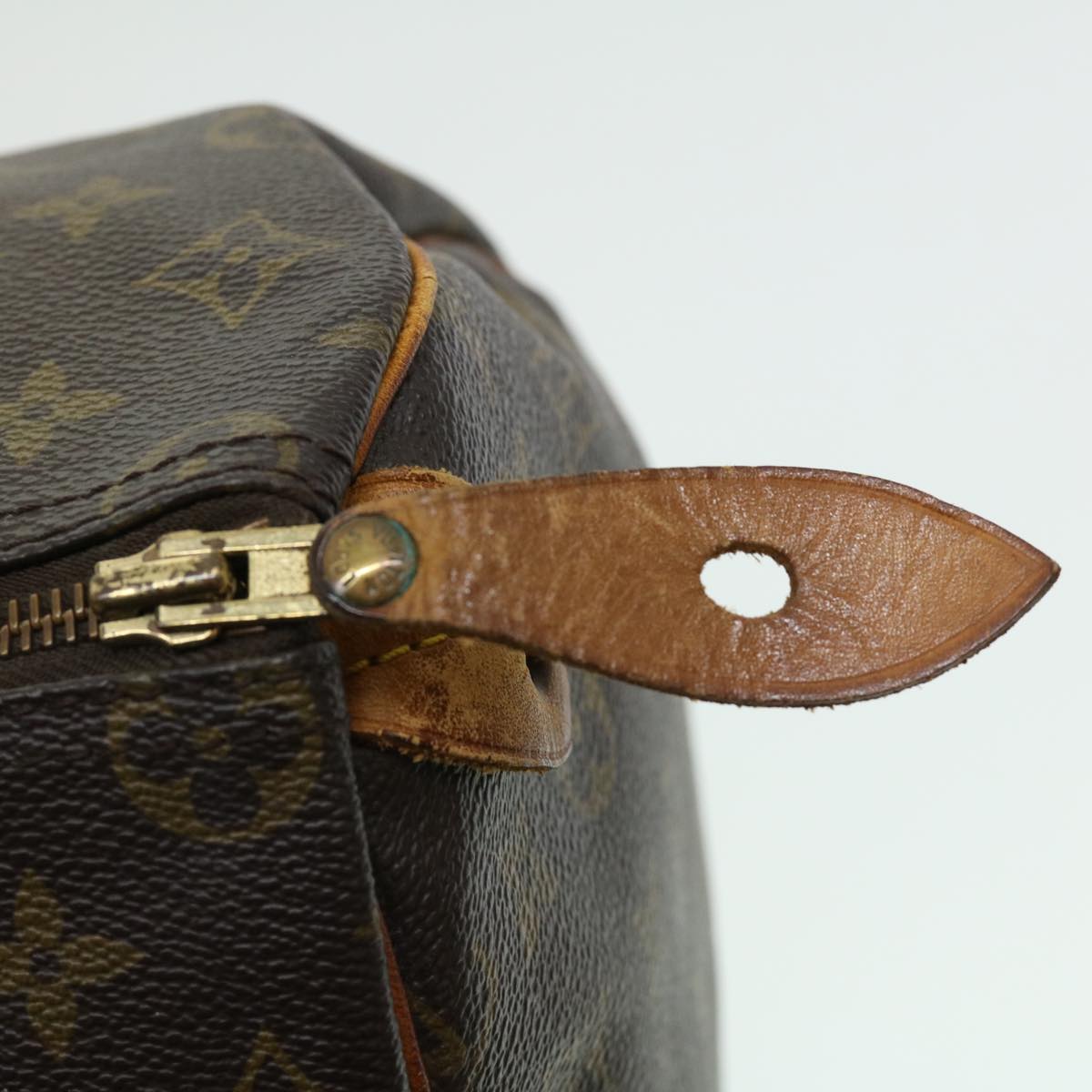 LOUIS VUITTON Monogram Speedy 35 Hand Bag M41524 LV Auth th2890