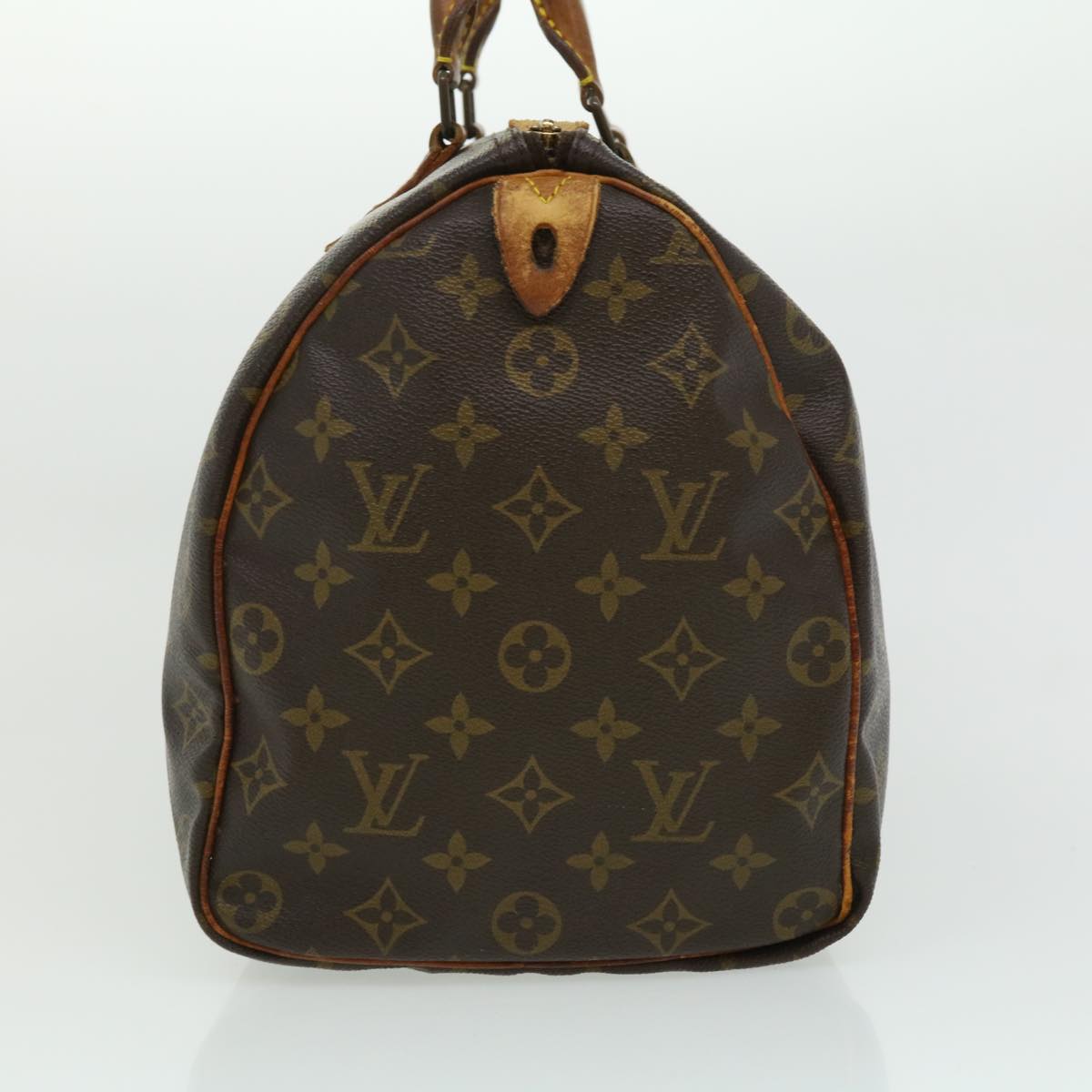 LOUIS VUITTON Monogram Speedy 35 Hand Bag M41524 LV Auth th2890