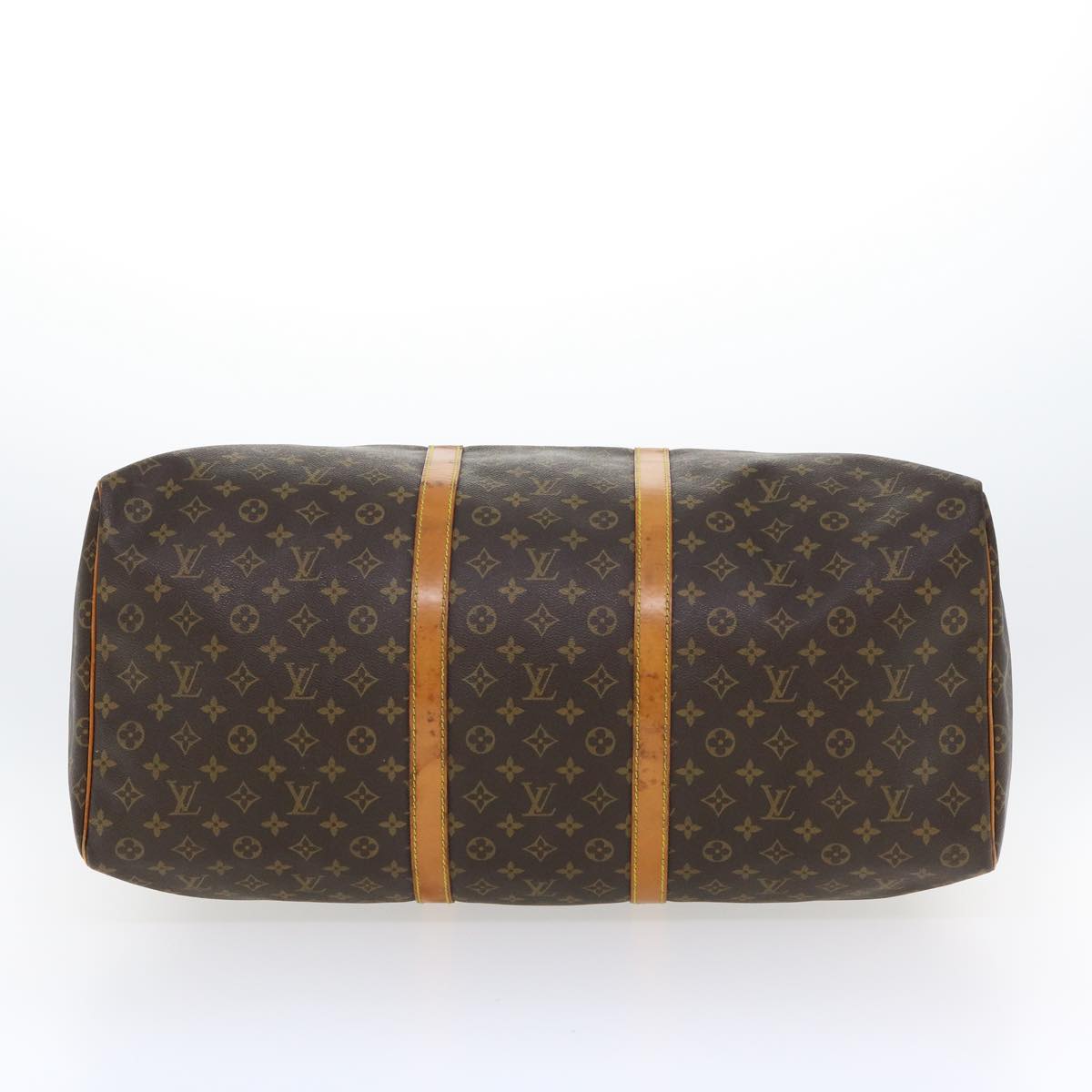 LOUIS VUITTON Monogram Keepall 60 Boston Bag M41422 LV Auth th2913