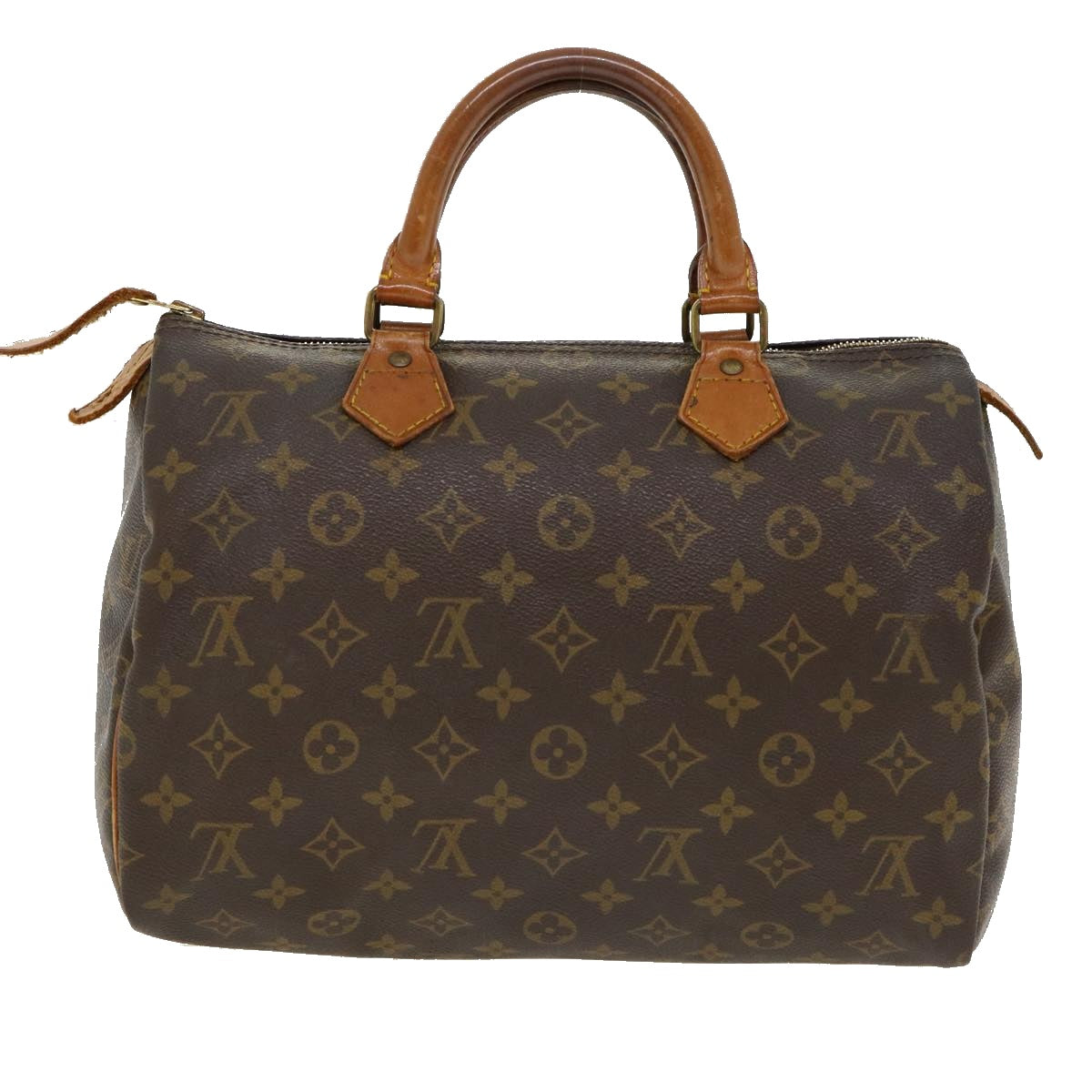 LOUIS VUITTON Monogram Speedy 30 Hand Bag M41526 LV Auth th2927 - 0