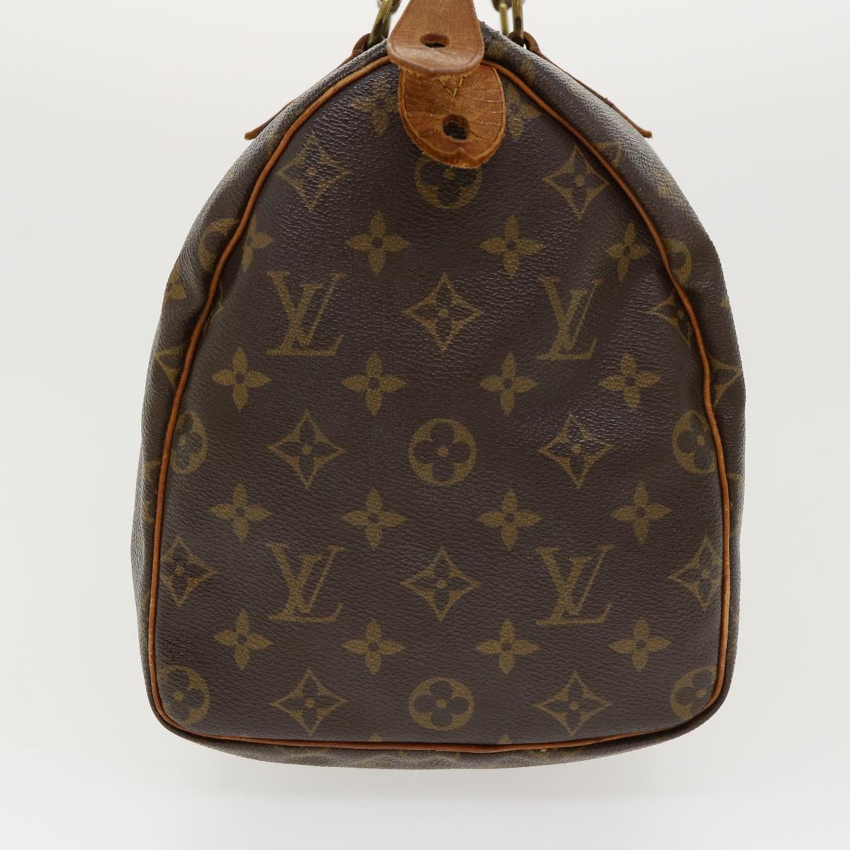 LOUIS VUITTON Monogram Speedy 30 Hand Bag M41526 LV Auth th2927