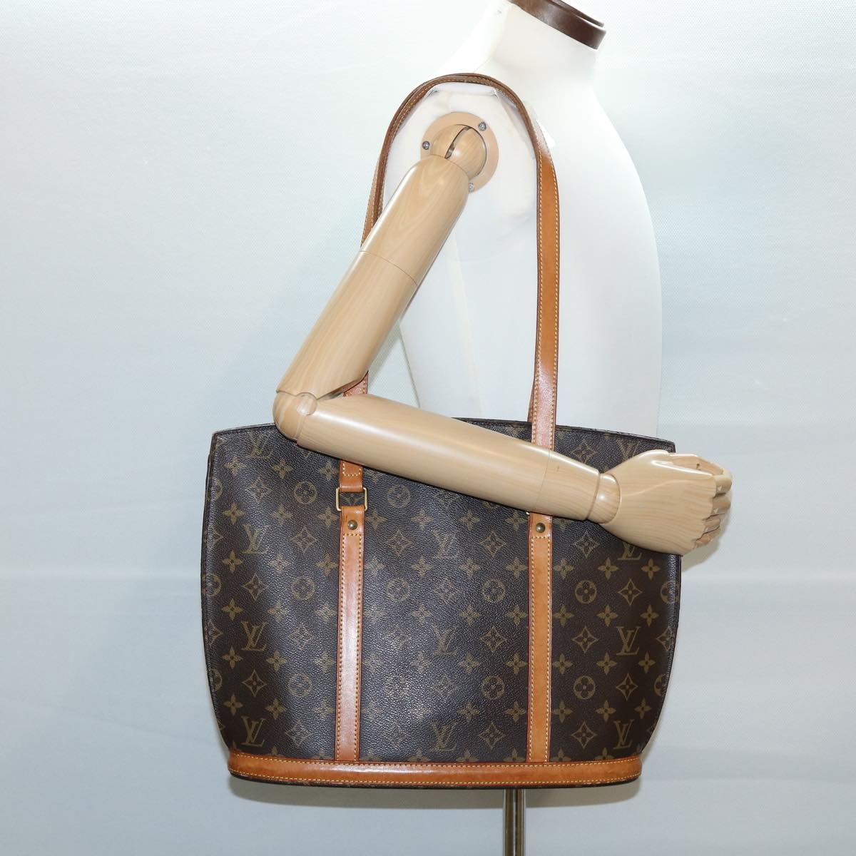 LOUIS VUITTON Monogram Babylone Tote Bag M51102 LV Auth th2944