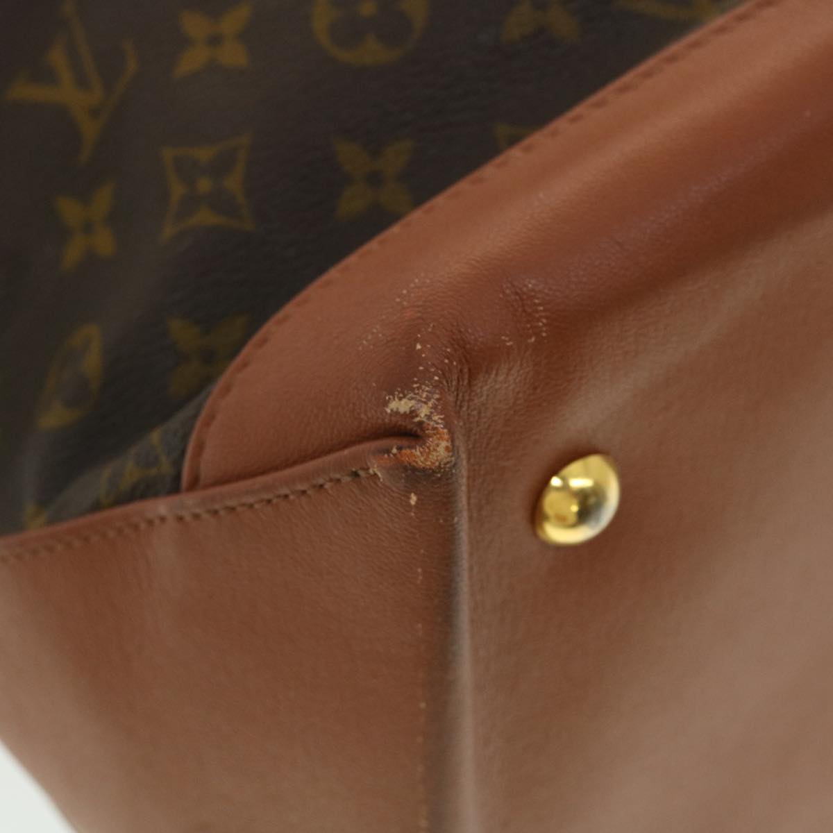 LOUIS VUITTON Monogram Sac Weekend GM Tote Bag M42420 LV Auth th2958