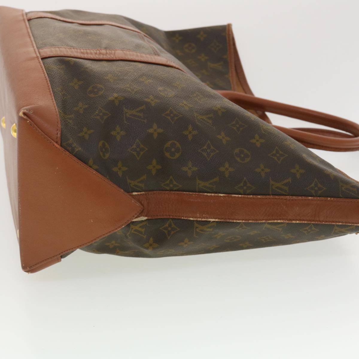 LOUIS VUITTON Monogram Sac Weekend GM Tote Bag M42420 LV Auth th2958