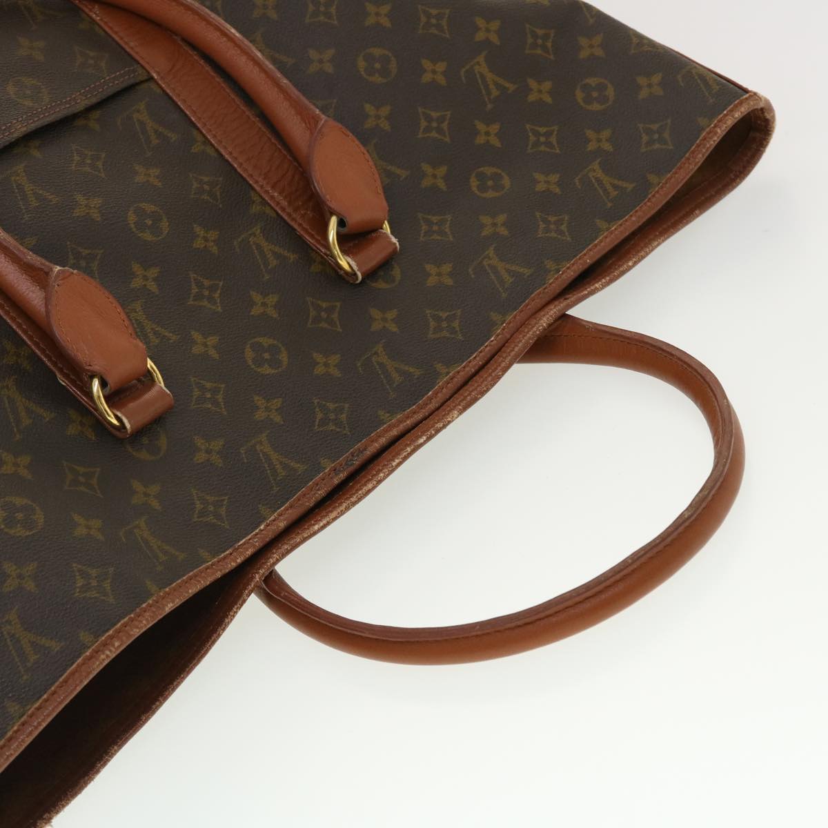 LOUIS VUITTON Monogram Sac Weekend GM Tote Bag M42420 LV Auth th2958