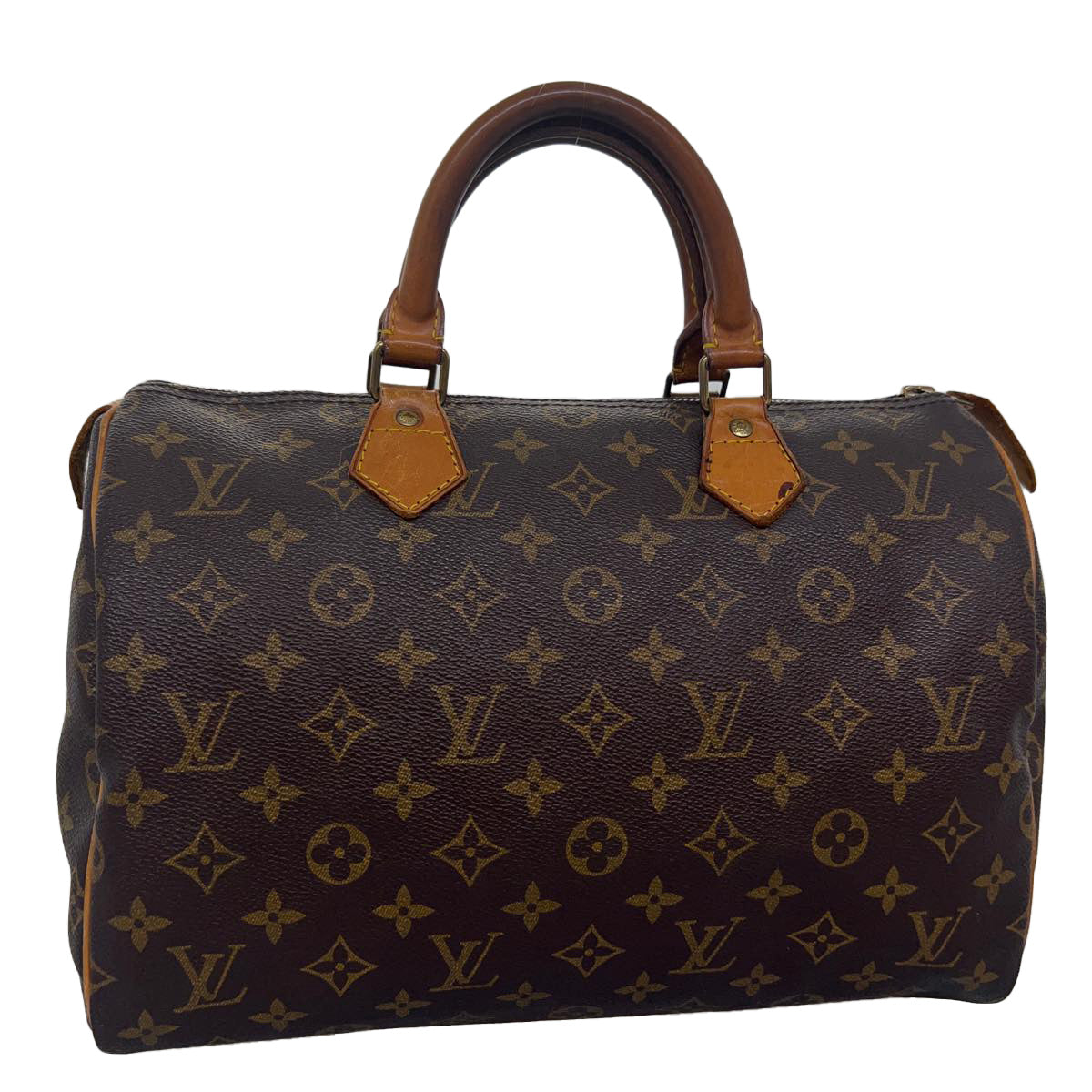 LOUIS VUITTON Monogram Speedy 30 Hand Bag M41526 LV Auth th2975