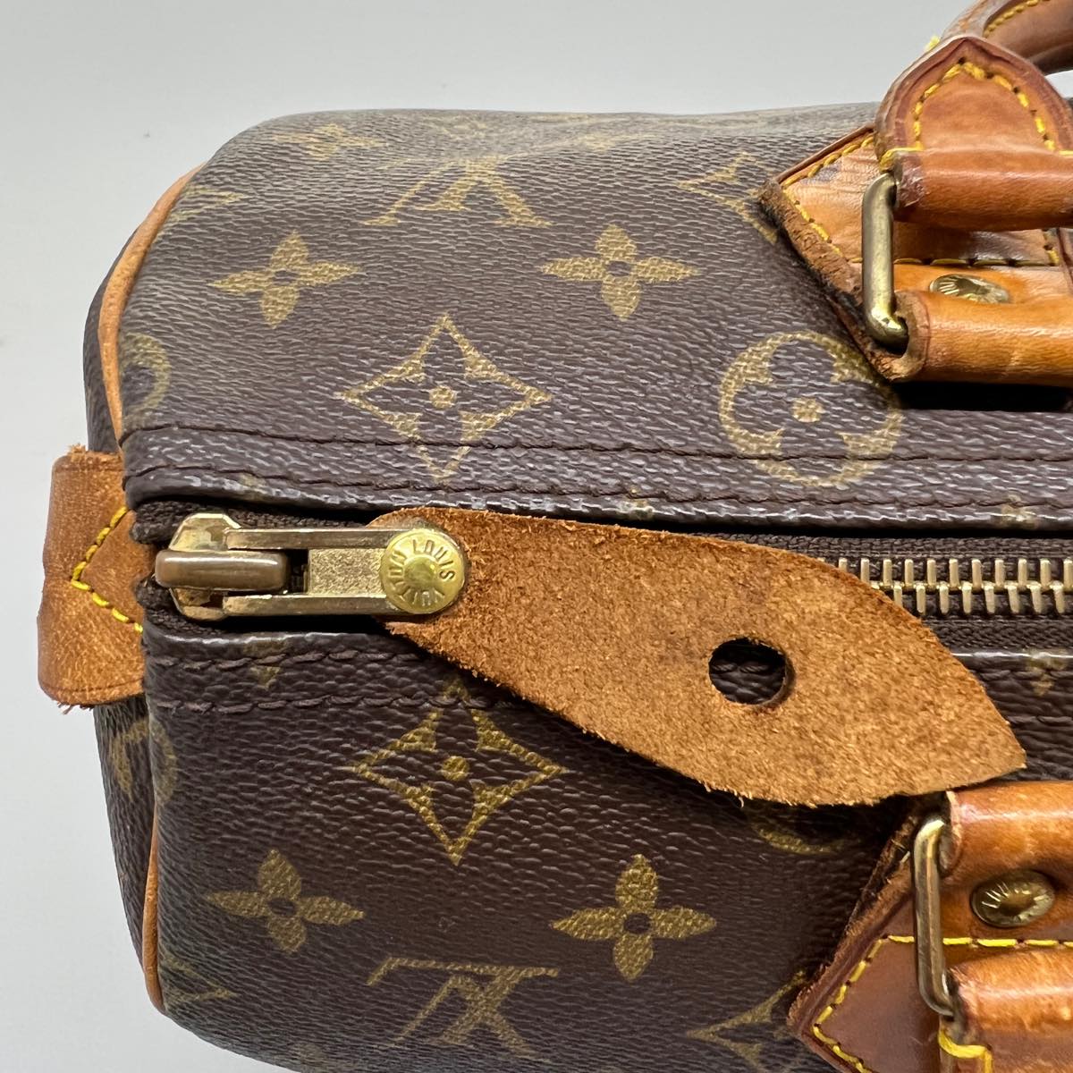 LOUIS VUITTON Monogram Speedy 30 Hand Bag M41526 LV Auth th2975