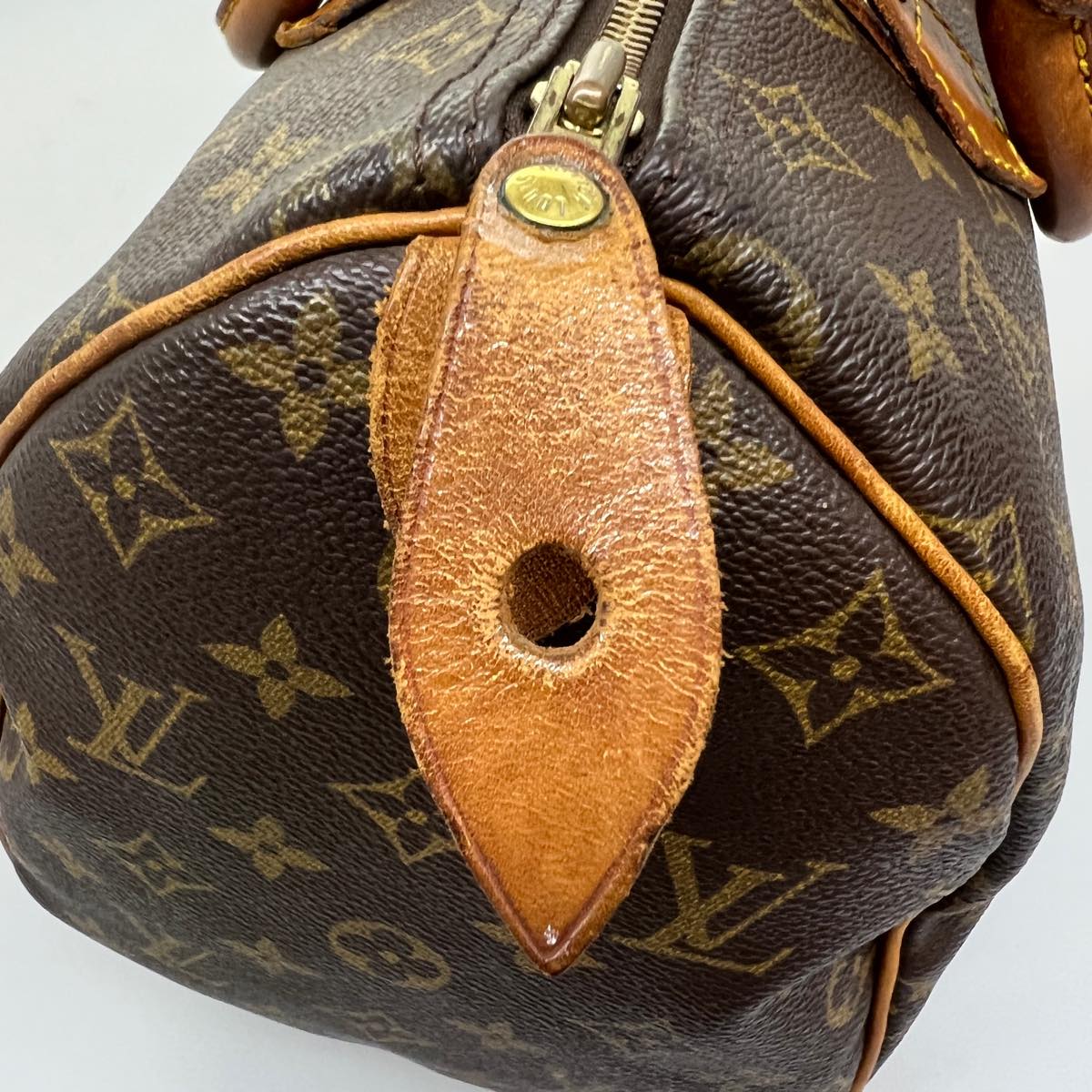 LOUIS VUITTON Monogram Speedy 30 Hand Bag M41526 LV Auth th2975