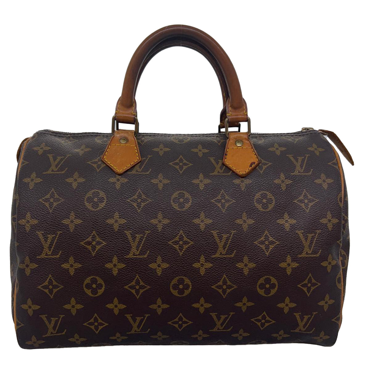 LOUIS VUITTON Monogram Speedy 30 Hand Bag M41526 LV Auth th2975