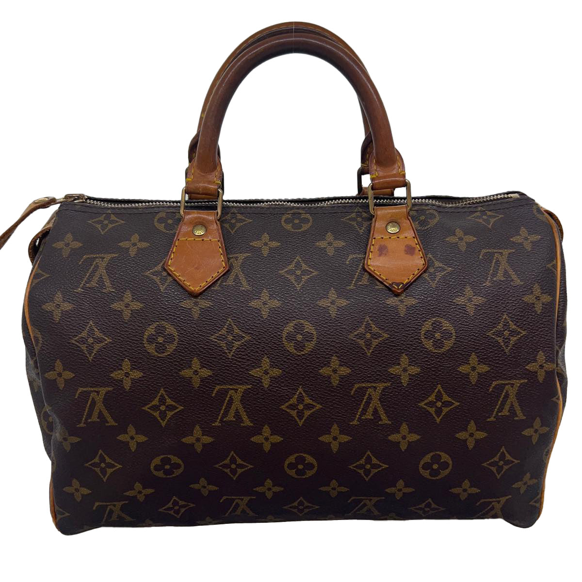 LOUIS VUITTON Monogram Speedy 30 Hand Bag M41526 LV Auth th2975 - 0