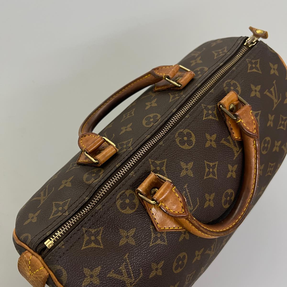 LOUIS VUITTON Monogram Speedy 30 Hand Bag M41526 LV Auth th2975