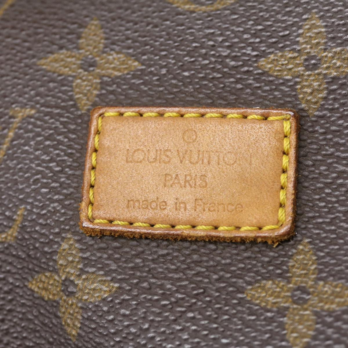 LOUIS VUITTON Monogram Saumur 35 Shoulder Bag M42254 LV Auth th2994