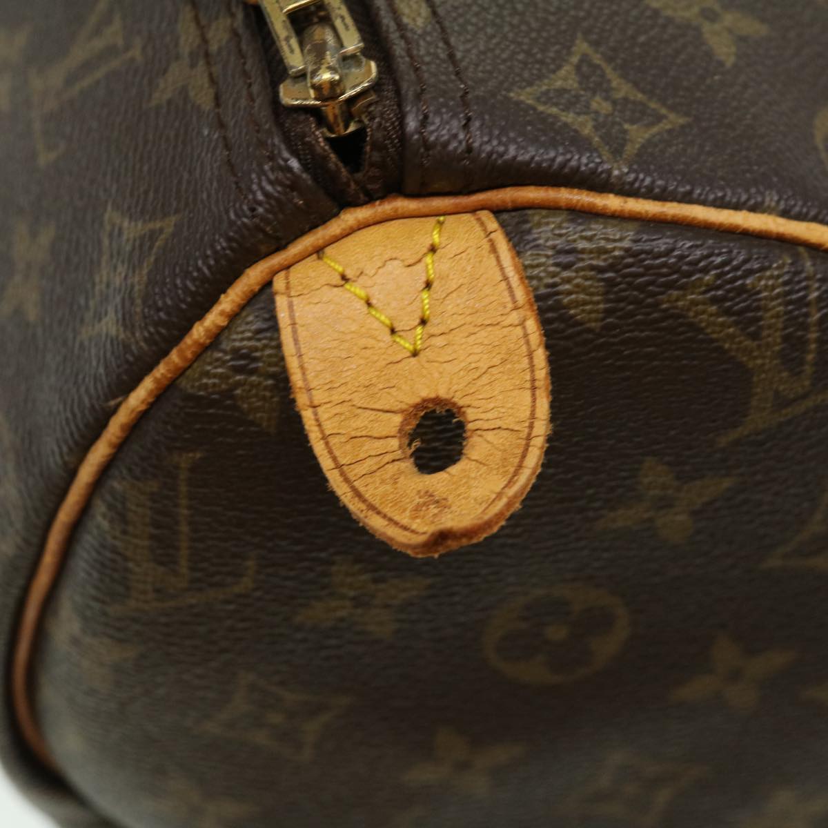 LOUIS VUITTON Monogram Speedy 40 Hand Bag M41522 LV Auth th3001