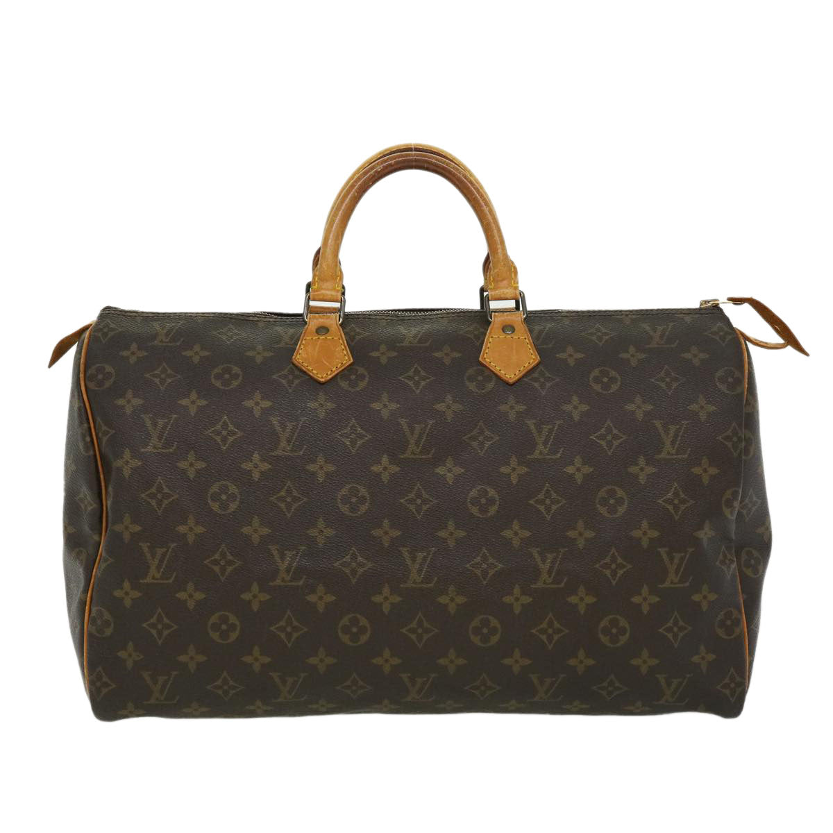 LOUIS VUITTON Monogram Speedy 40 Hand Bag M41522 LV Auth th3001