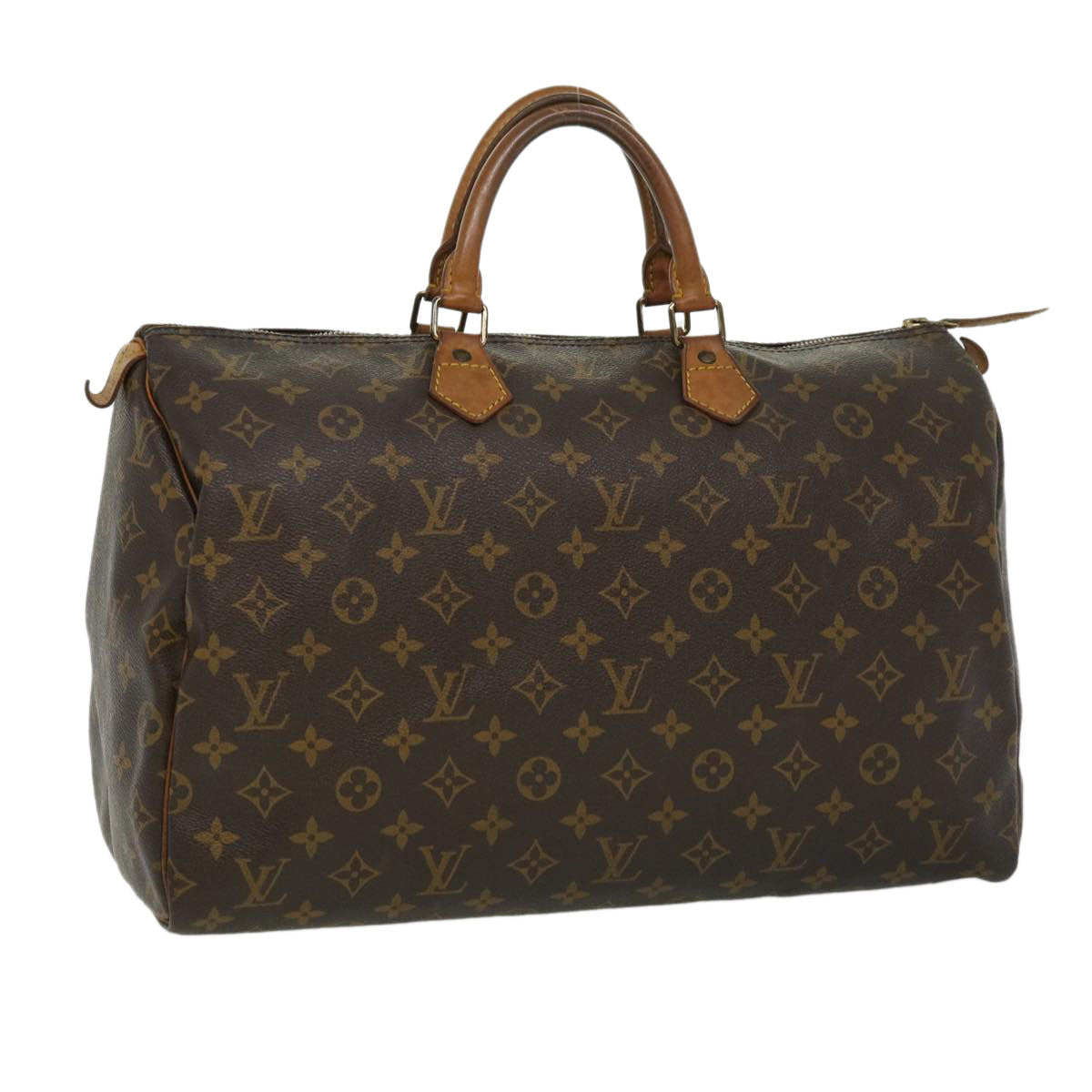 LOUIS VUITTON Monogram Speedy 40 Hand Bag M41522 LV Auth th3007