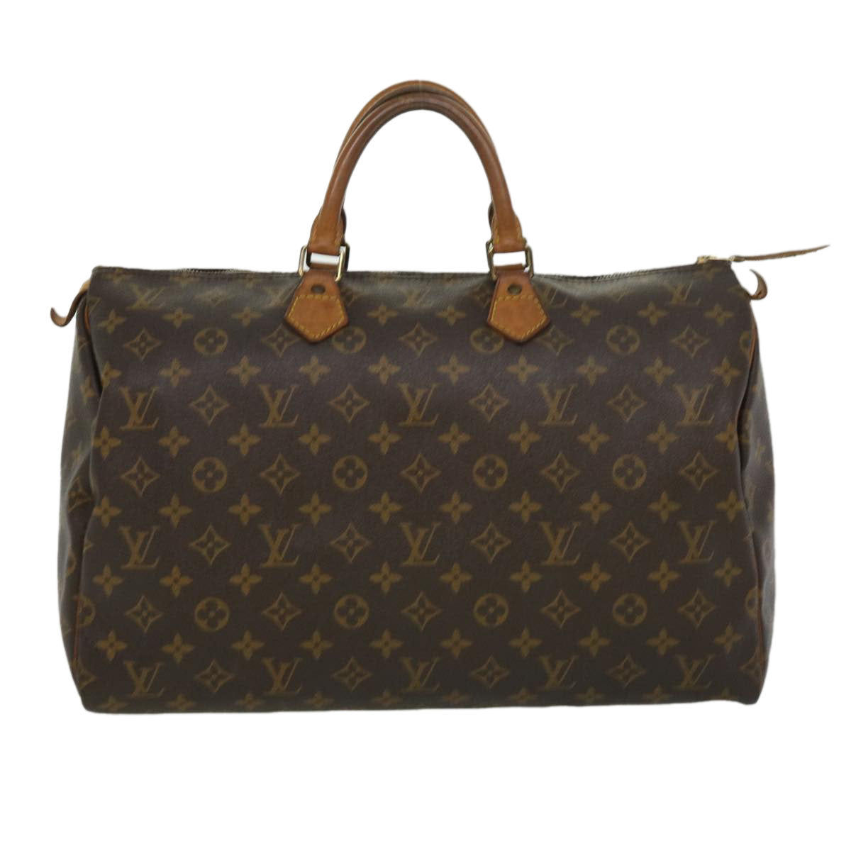 LOUIS VUITTON Monogram Speedy 40 Hand Bag M41522 LV Auth th3007