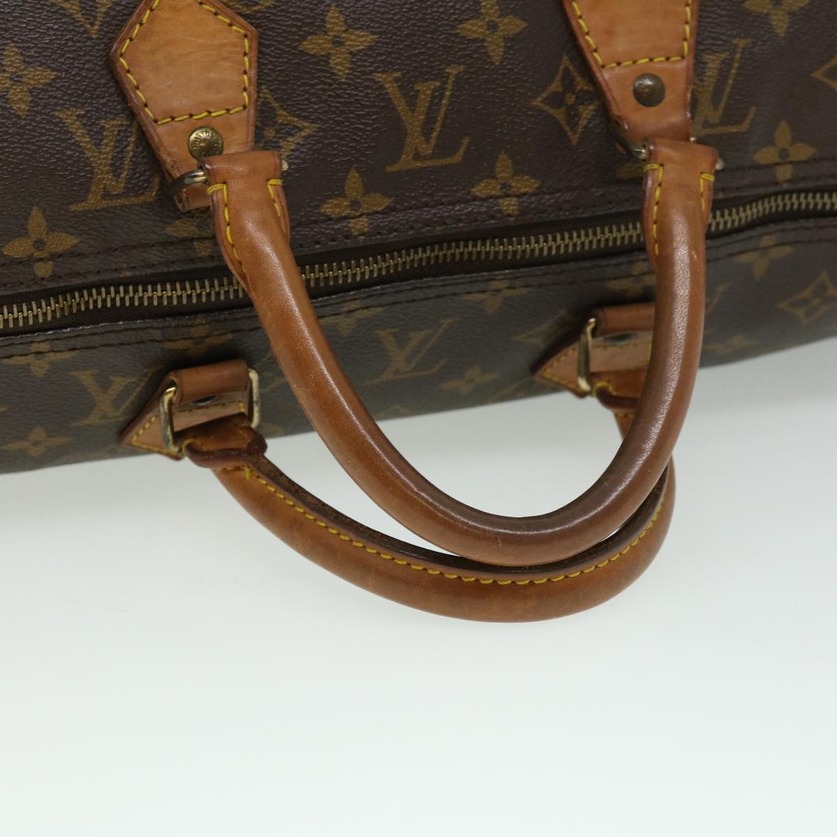 LOUIS VUITTON Monogram Speedy 40 Hand Bag M41522 LV Auth th3007