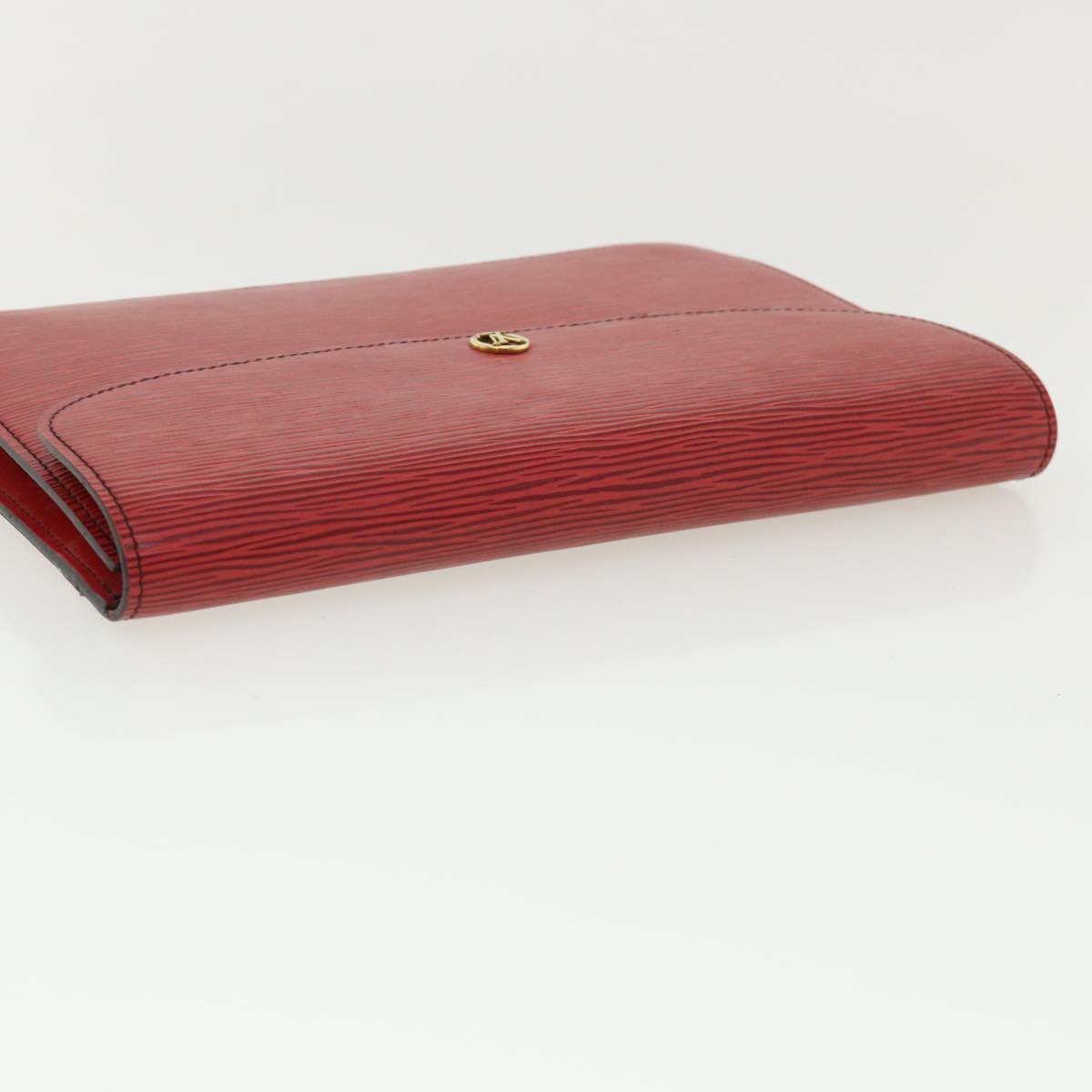 LOUIS VUITTON Epi Epi Montagne Clutch Bag Red M52657 LV Auth th3016