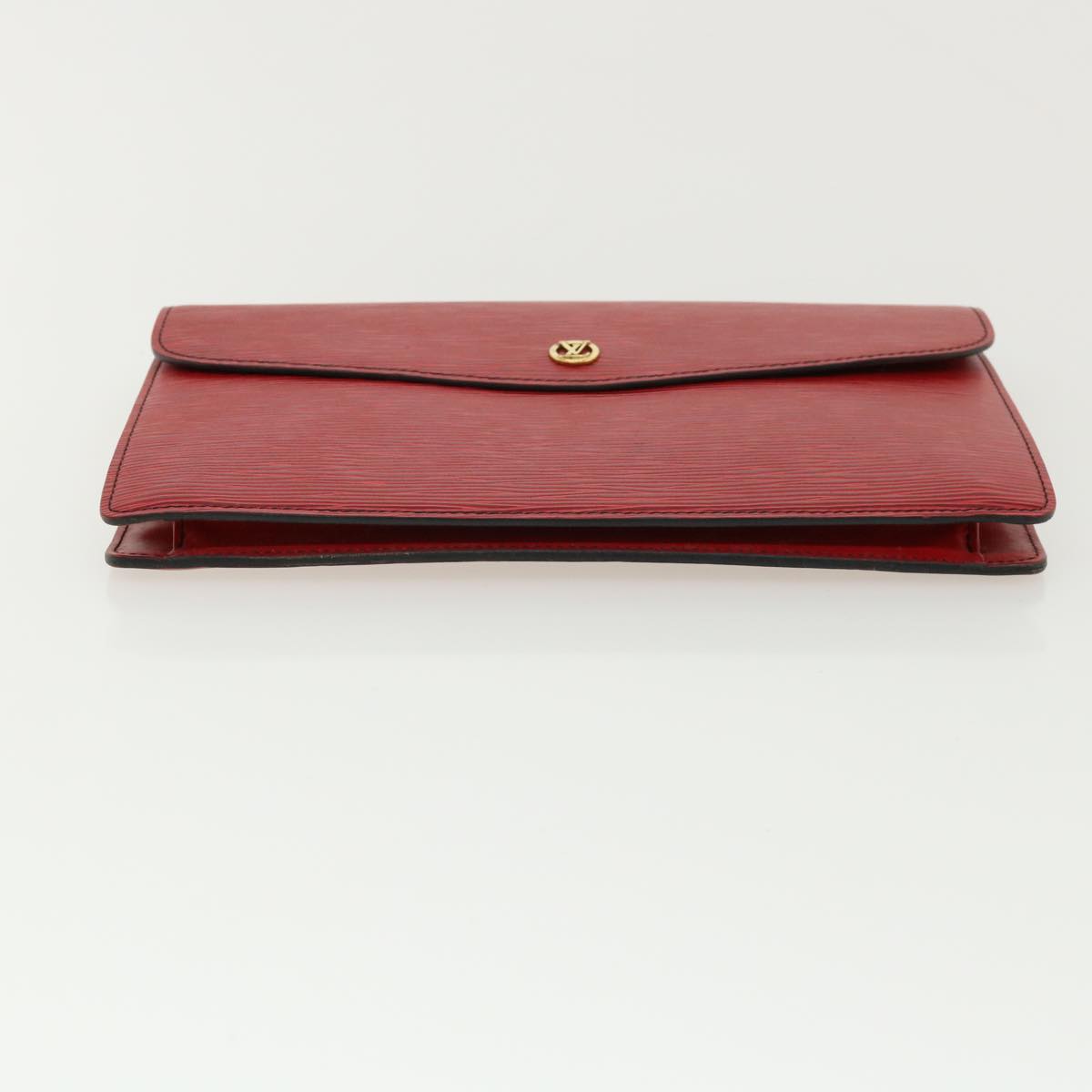 LOUIS VUITTON Epi Epi Montagne Clutch Bag Red M52657 LV Auth th3016