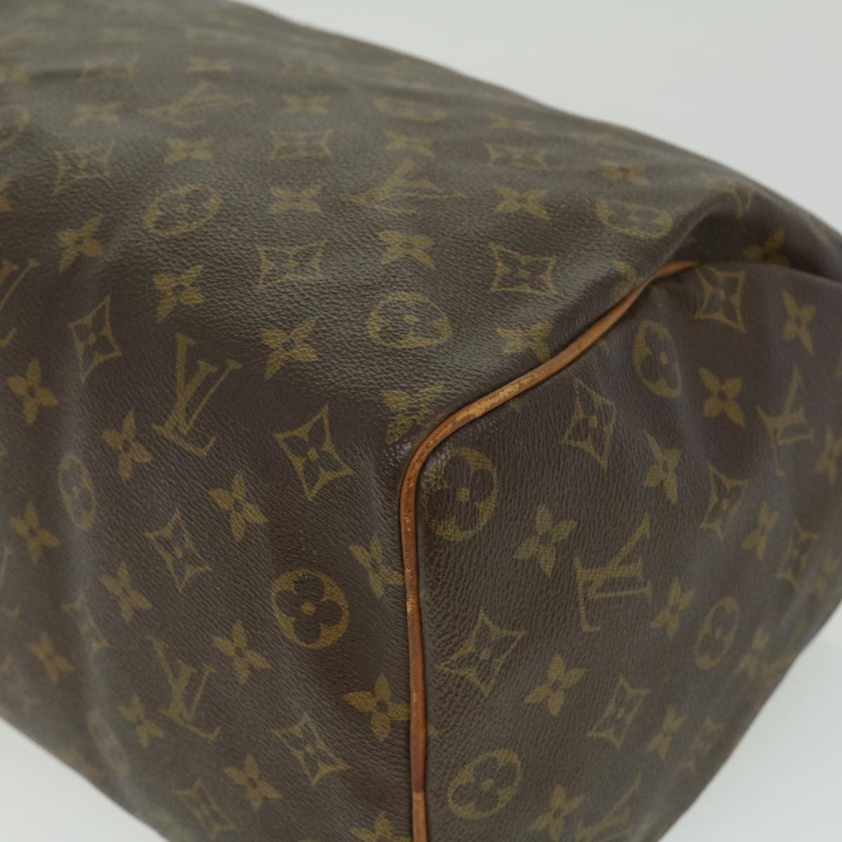 LOUIS VUITTON Monogram Speedy 35 Hand Bag Vintage M41524 LV Auth th3021